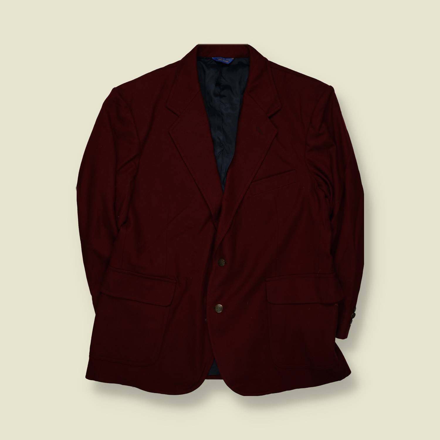 1990s–2000s | Pendleton | Blazer – Burgundy - XL