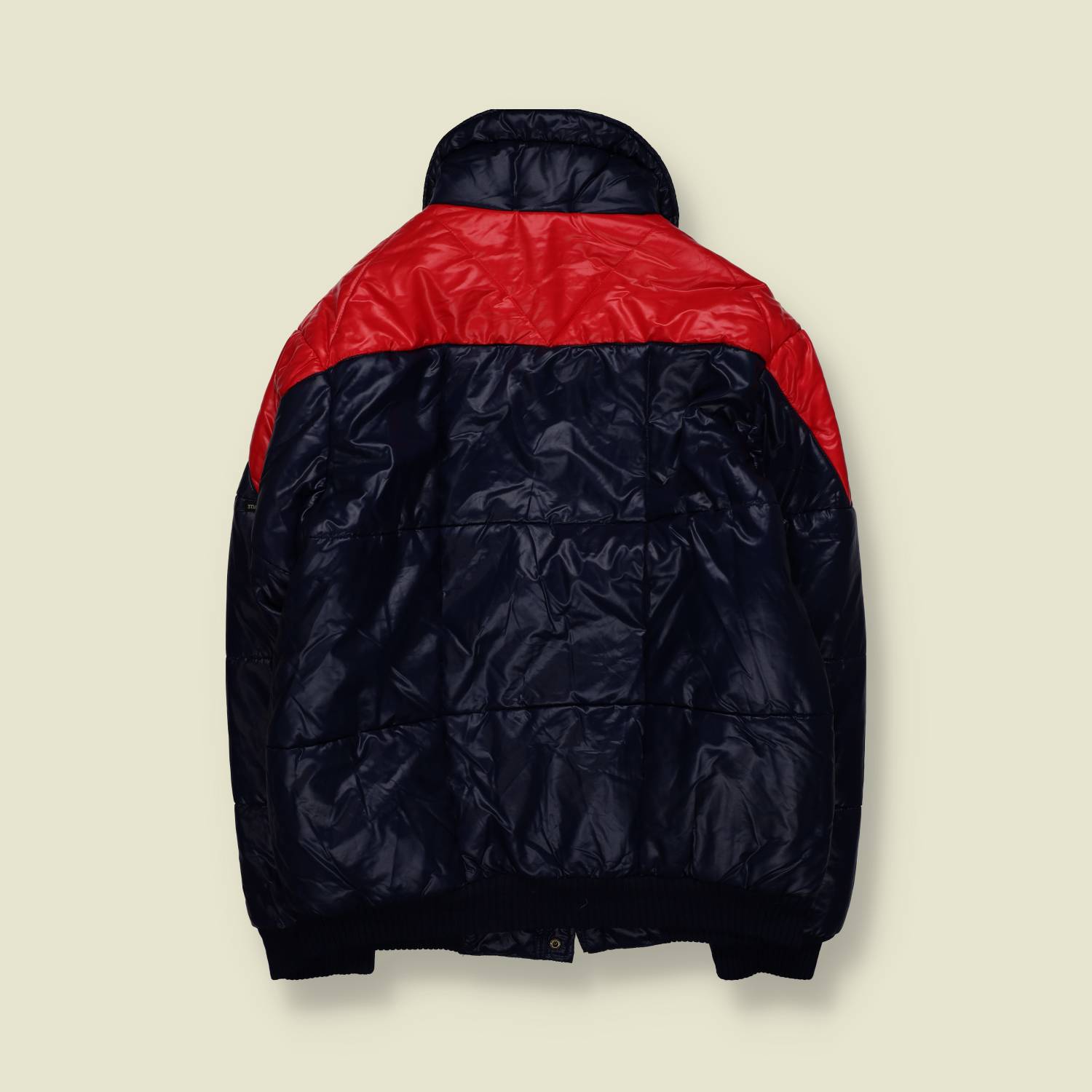 1970s | Meka | Padded ski jacket | Navy / Red - L