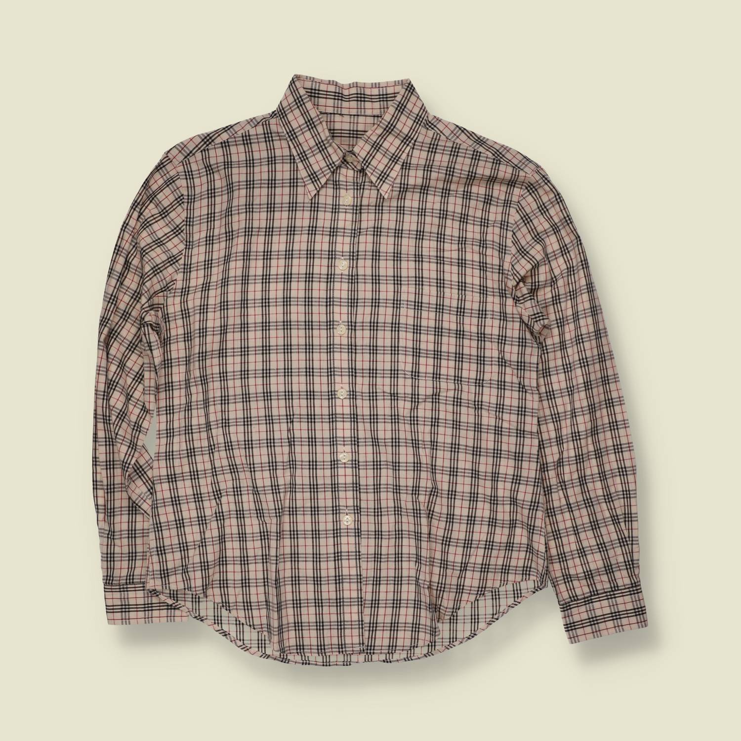 2000s | Burberry | Nova Check Cotton Shirt - 12