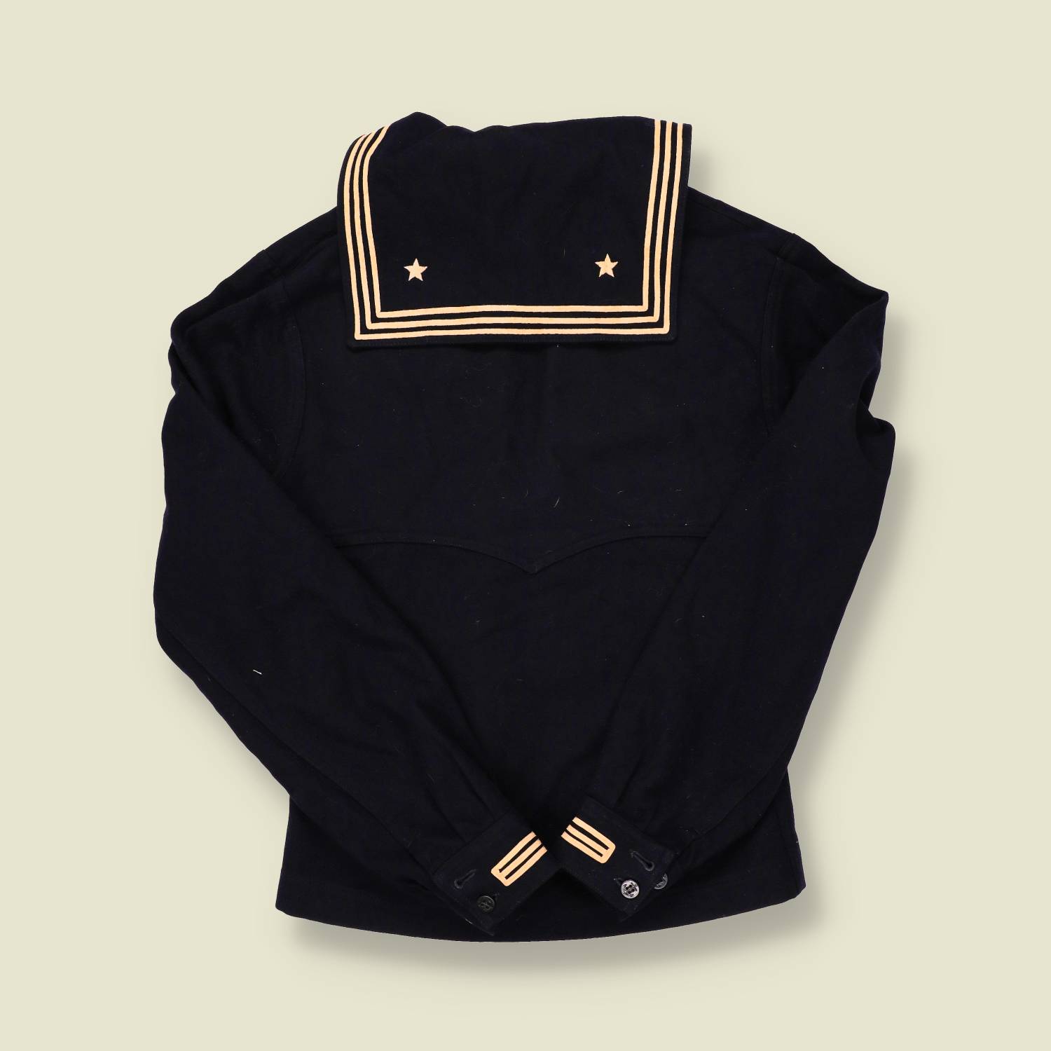 1940s Enlisted US Navy Sailors Wool Top - XS/S
