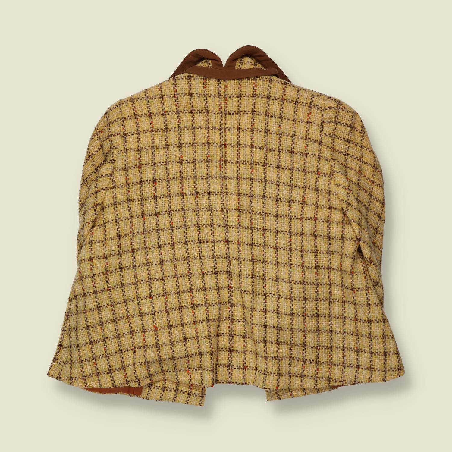 1960s | Shaw Bros Huddersfield | Tweed Jacket | Yellow & Brown - 14