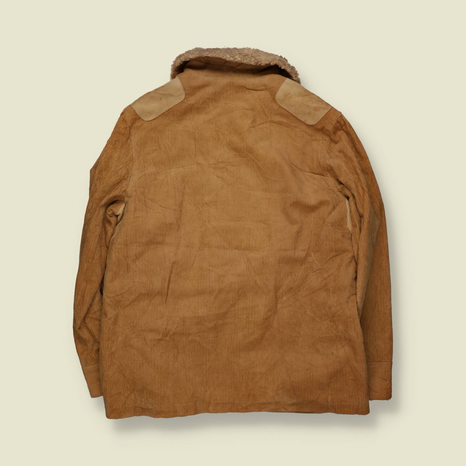 1970s | Milberry | Corduroy Ranch Coat | Tan - 14