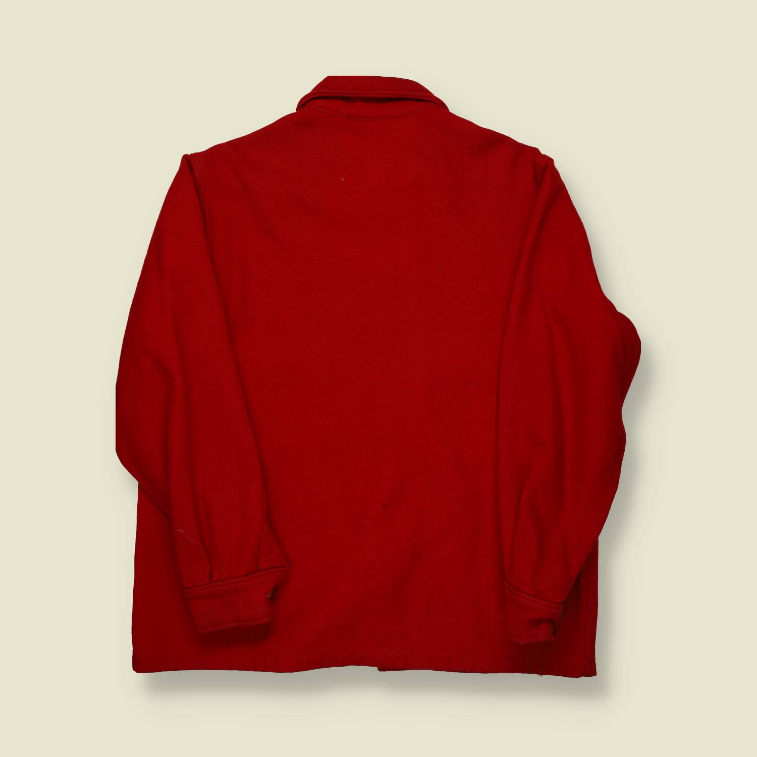 1980s BSA Red Wool Jacket with Patch - M