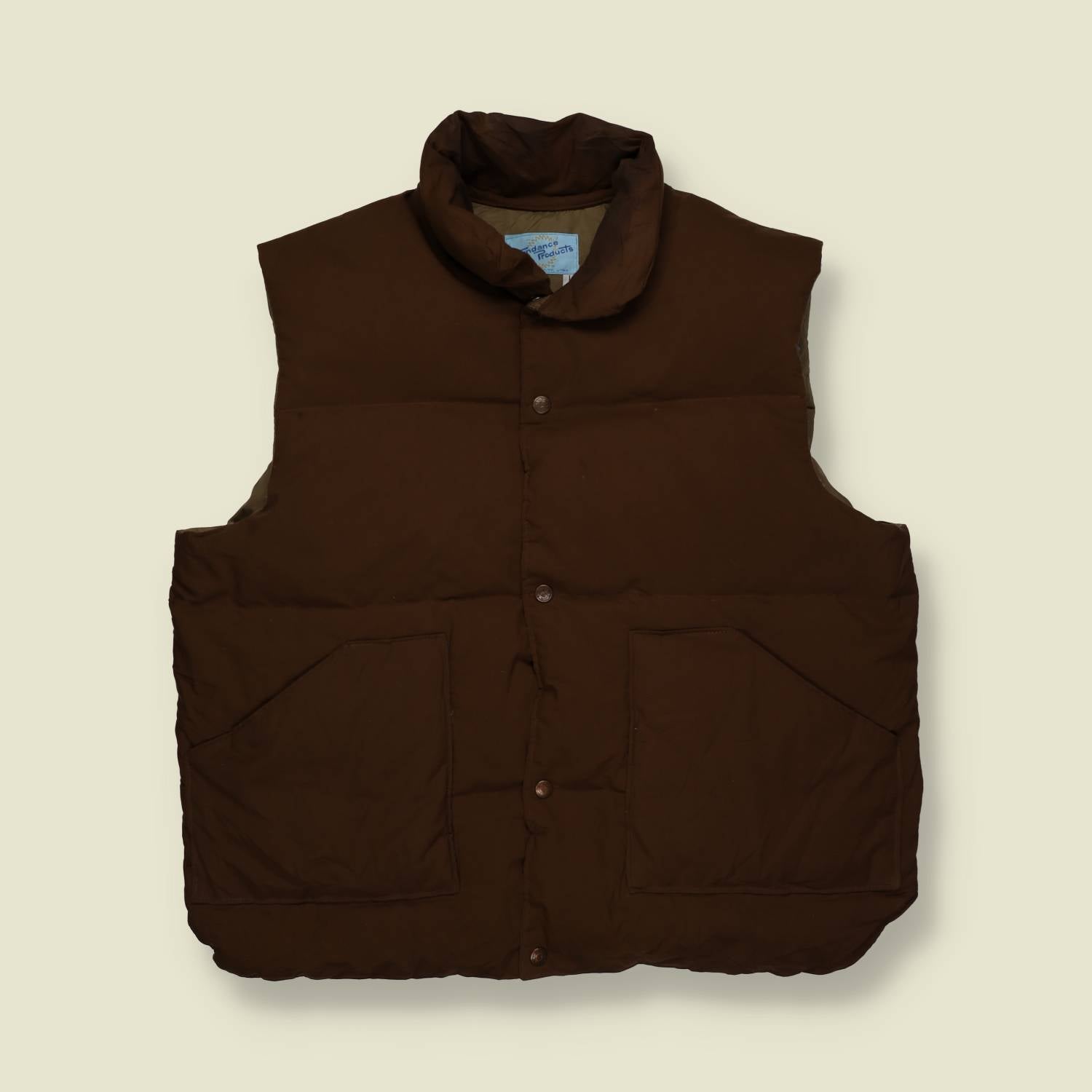 1970s | Sundance | Down Vest – Brown - L