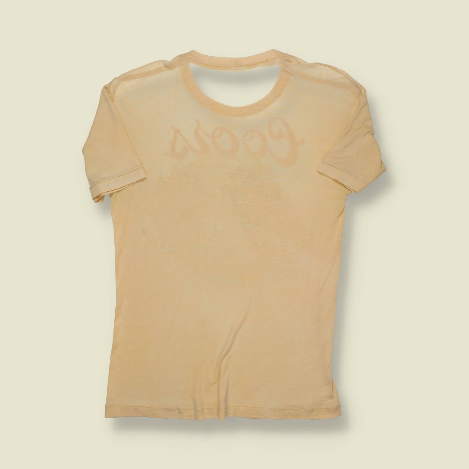 1970s | Coors | Ski Team T-Shirt – Yellow - S