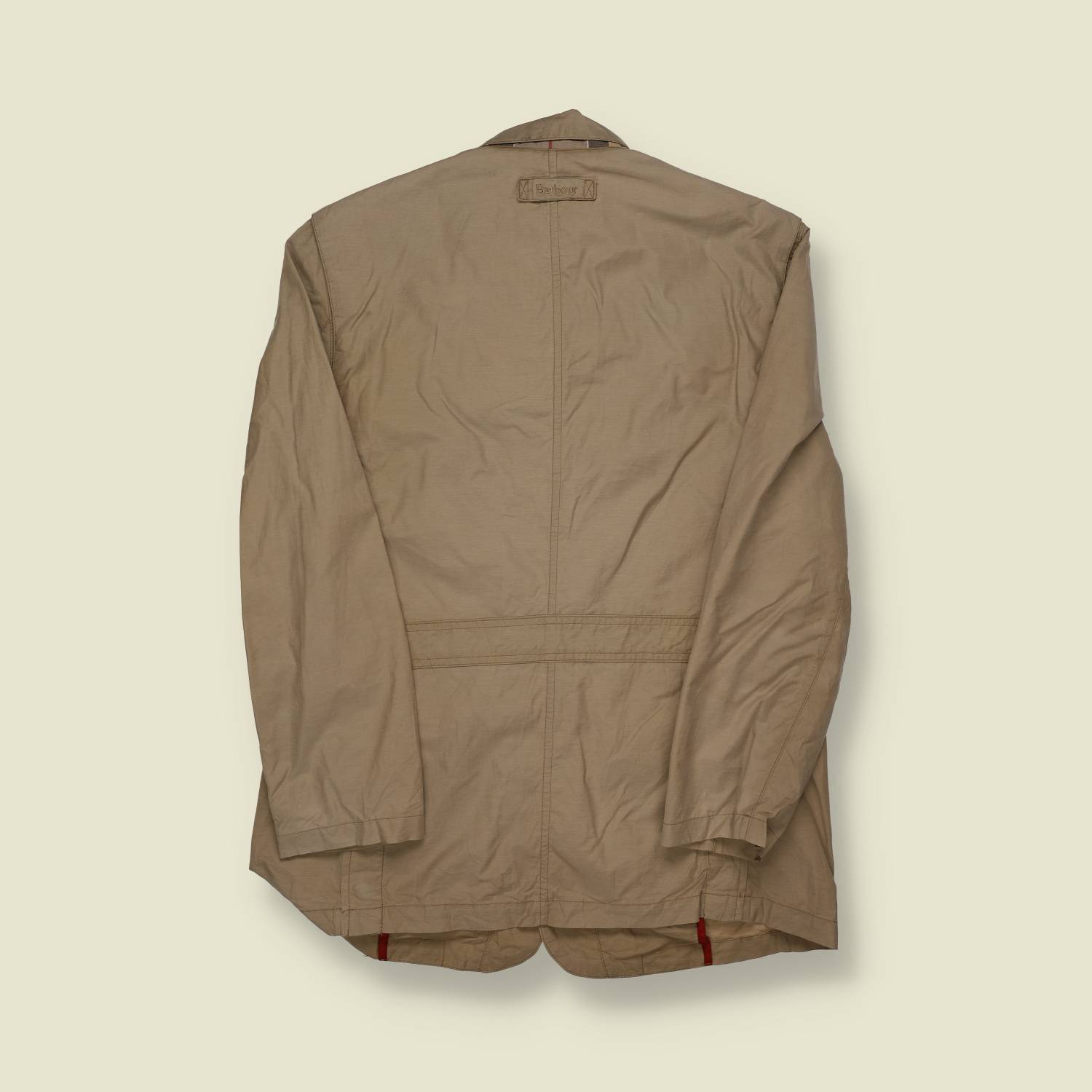 2010s | Barbour | Cotton Safari Jacket – Stone Beige - S