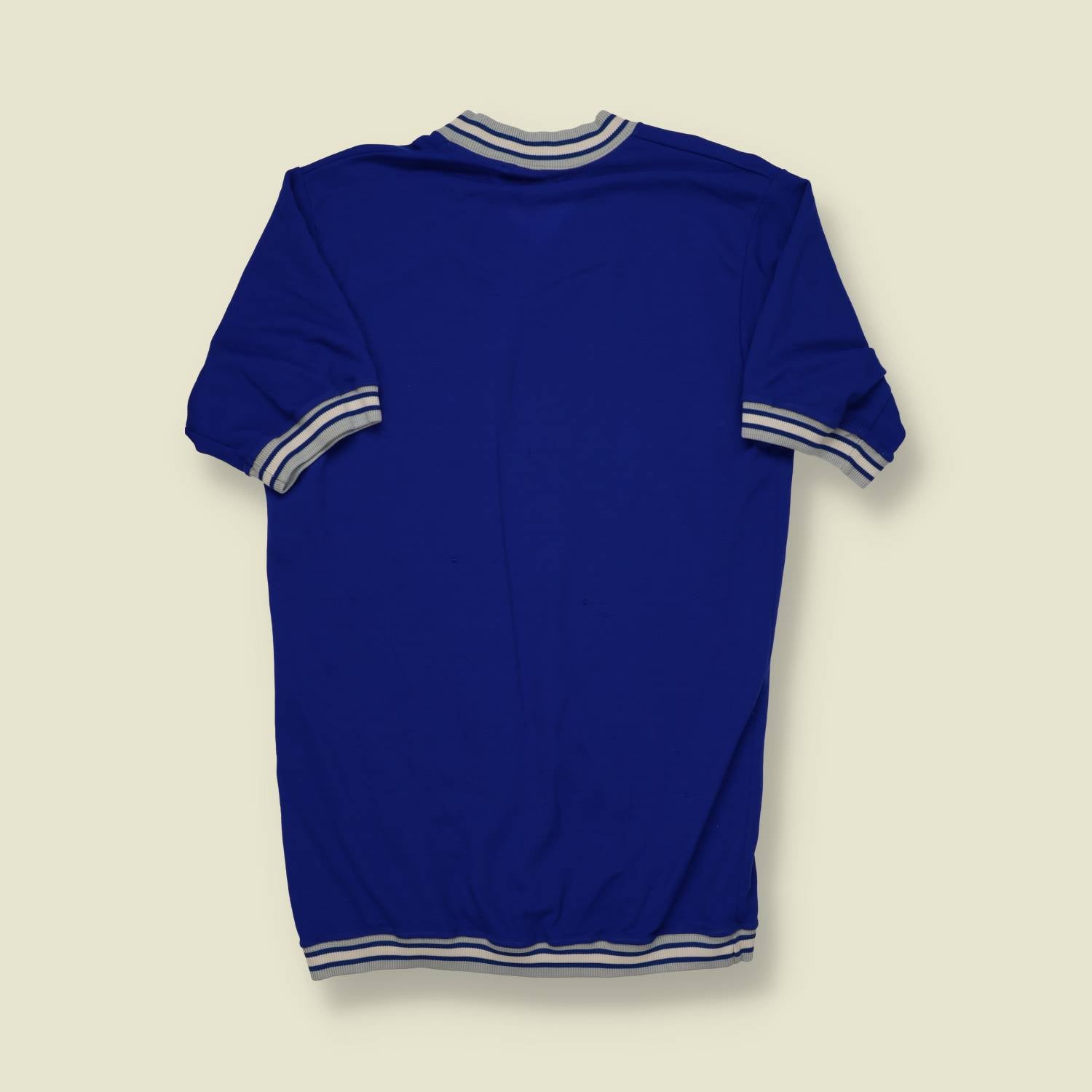 1970s–1980s | Russell Athletic | “Airport” Athletic Jersey – Royal Blue & Grey - XS/S