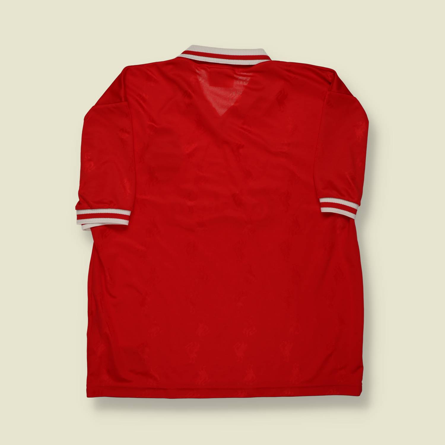 1996–1998 | Reebok | Liverpool F.C. Home Shirt – “Carlsberg” Sponsor - L