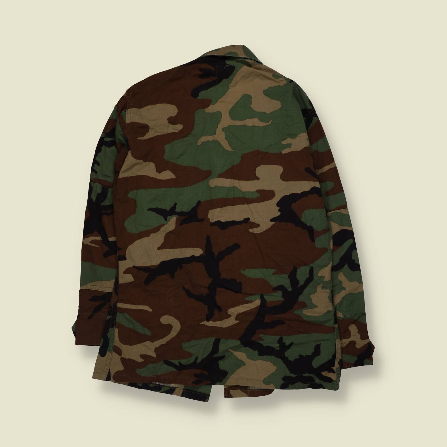 1980s–1990s U.S. Army | Woodland BDU Shirt | Camouflage - XS