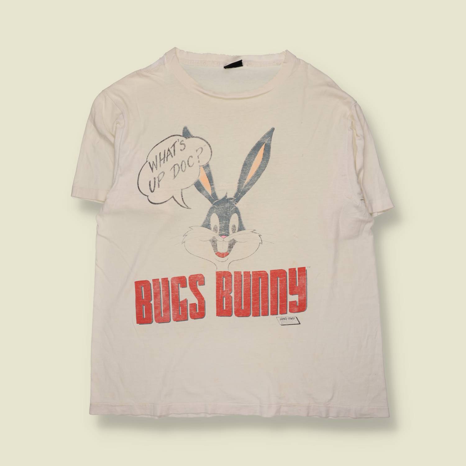 1990s Bugs Bunny | T-Shirt | White - XL