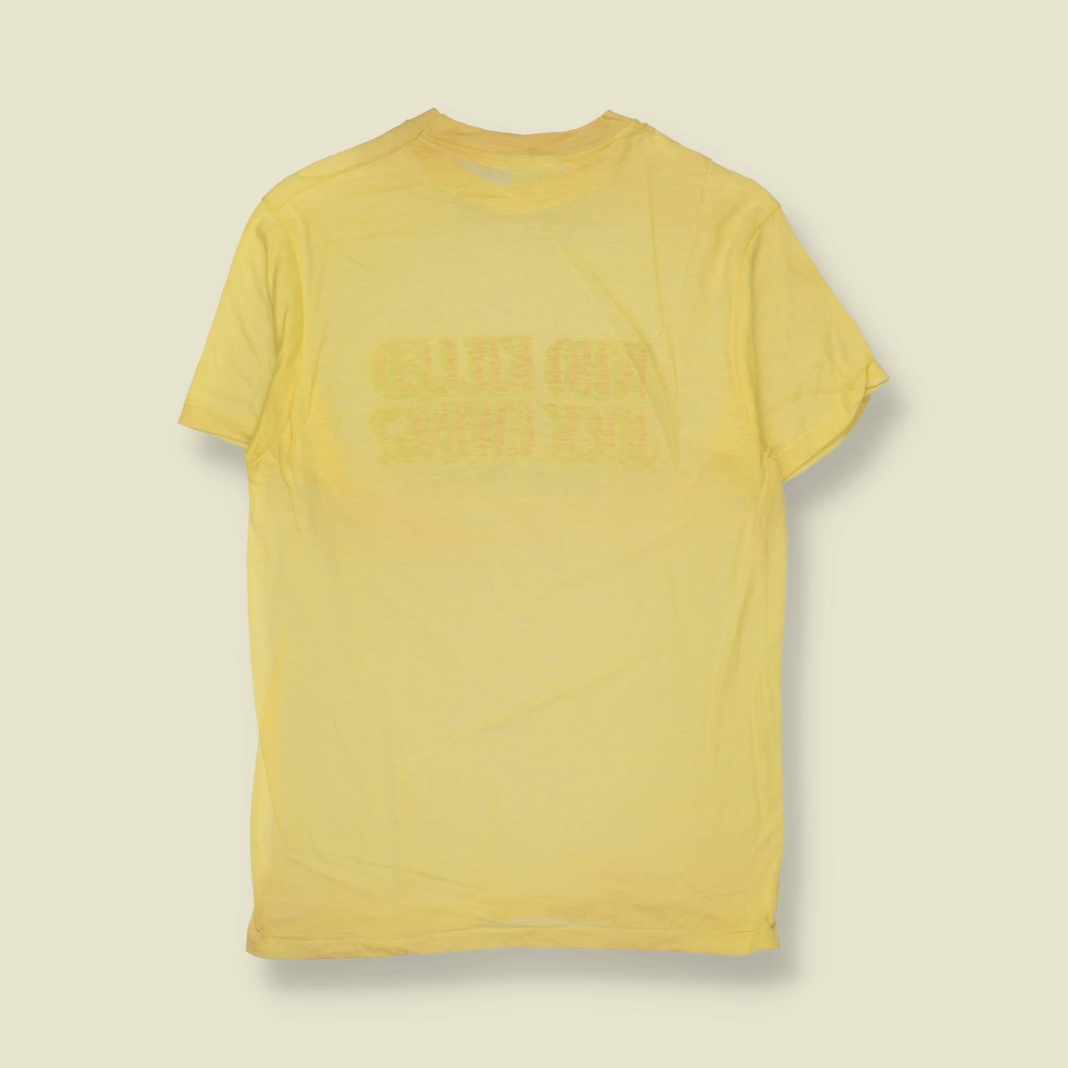 1980s | Dallas | Jock Ewing Graphic T-Shirt | Yellow - XS