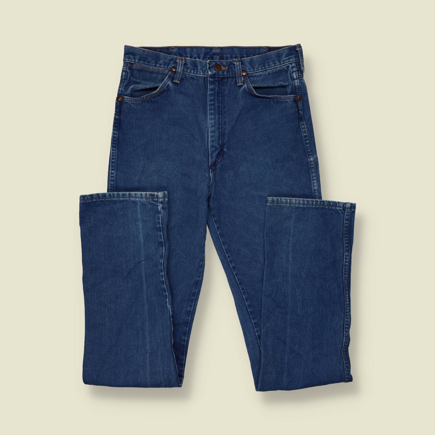 1970s–1980s | Wrangler | Made in USA | Jeans | Blue - w32