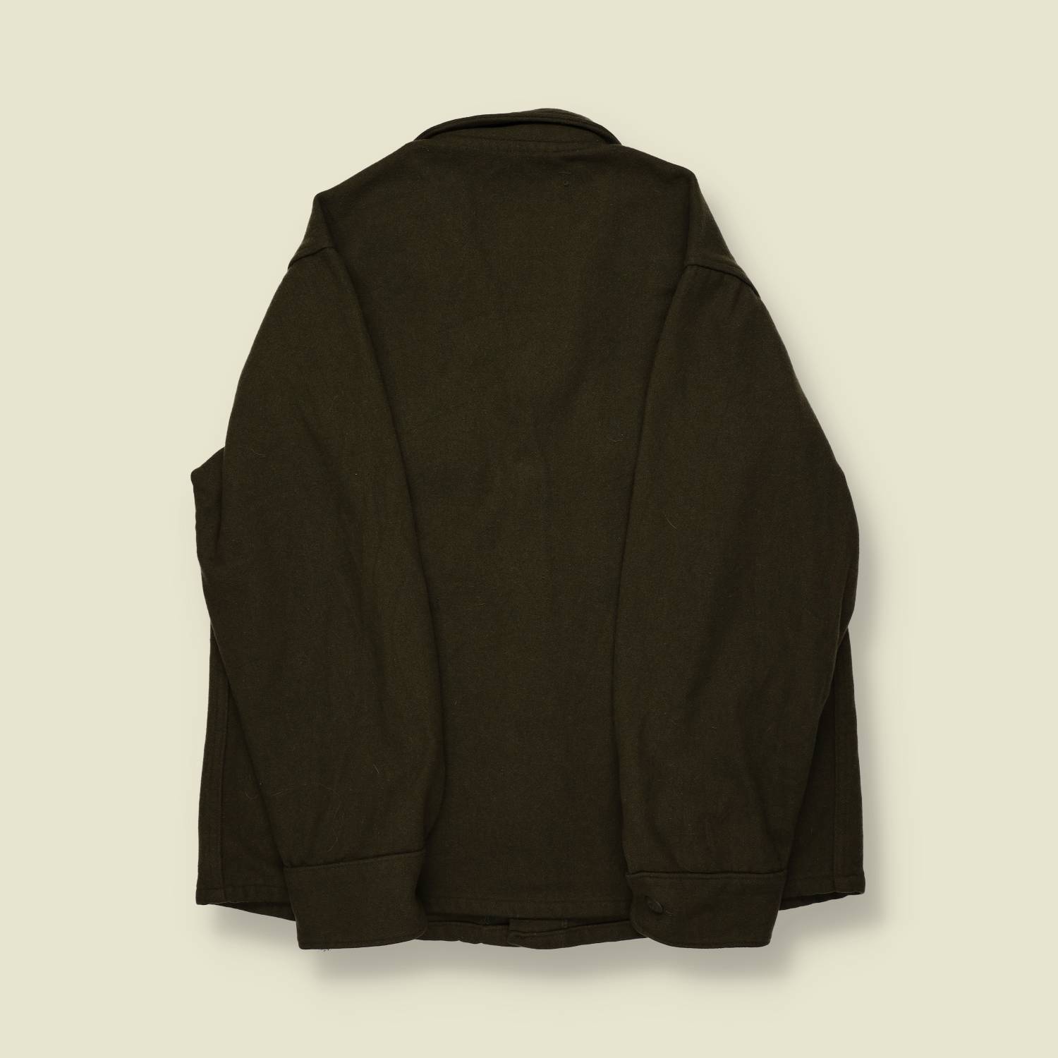 1990s | NATO | Olive Wool Field Shirt/Jacket - M