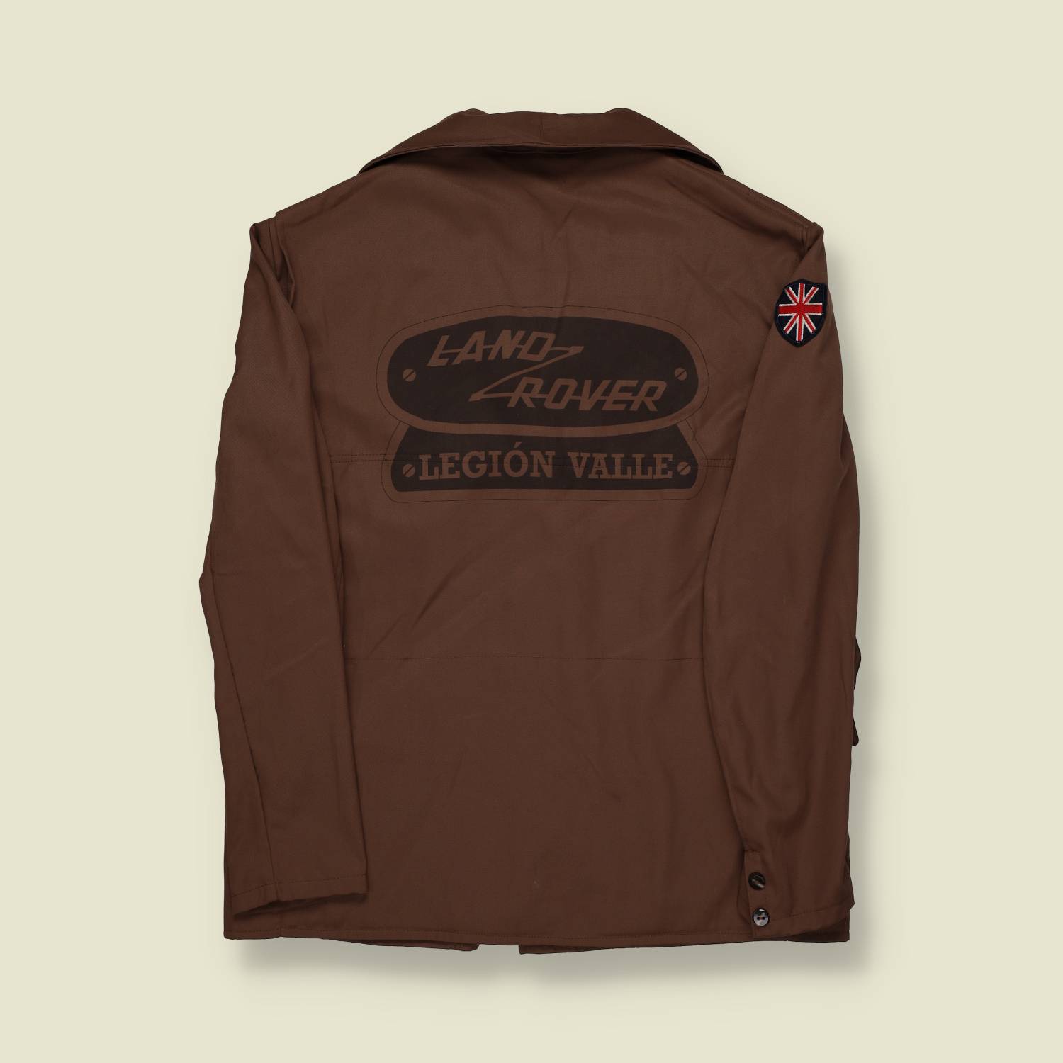 1970s | Unbranded | Land Rover “Legión Valle” Field Jacket – Brown (Deadstock) - S