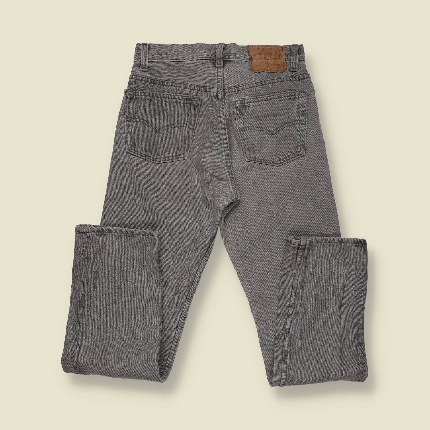 1980s–1990s | Levi’s | 501 Jeans | Grey | Made In USA - w26