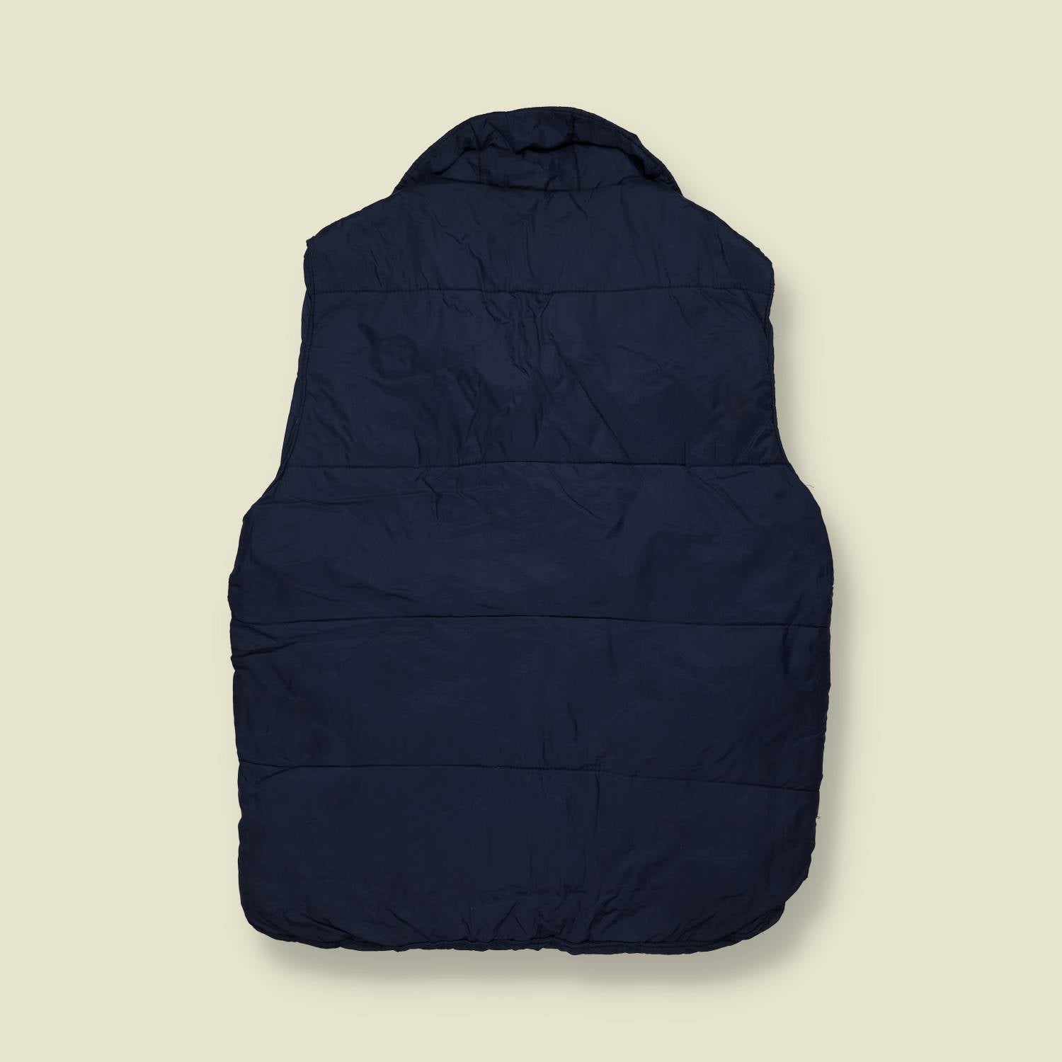 1970s | Men’s Store | Padded Gilet – Navy - S