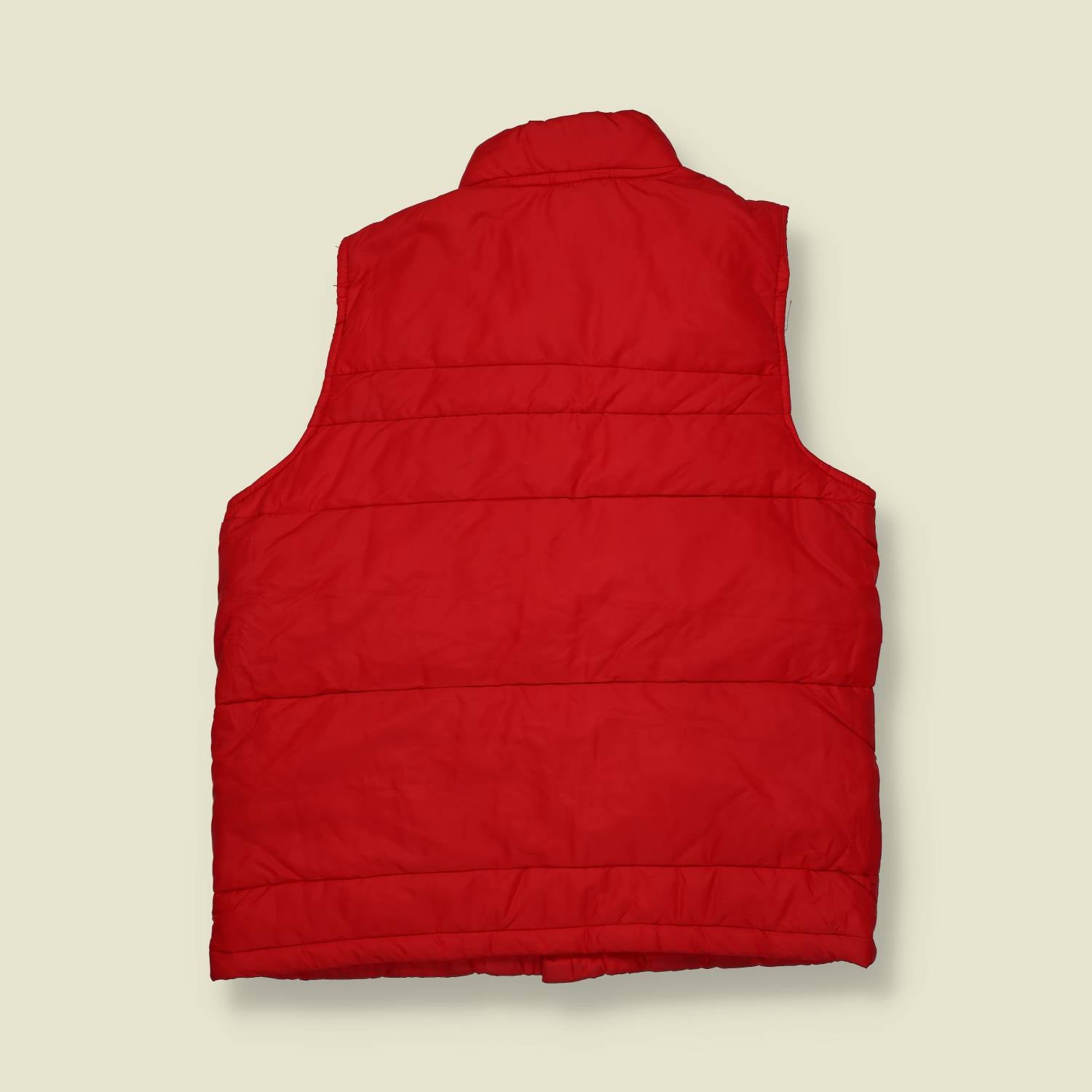 1970s | Swingster | Padded Gilet – Red - S