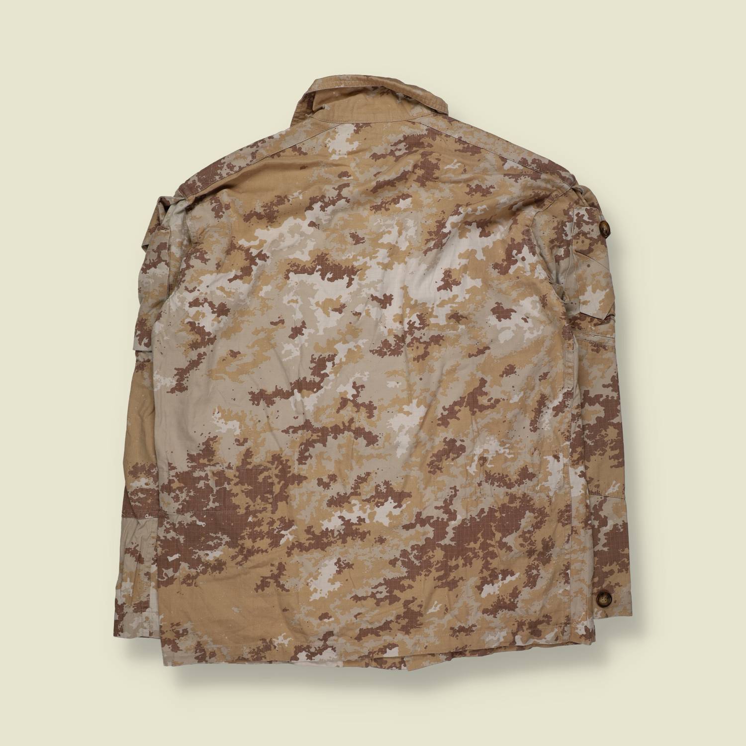 1990s–2000s | Italian Army | Desert Vegetato Combat Jacket | Ripstop Camo – M