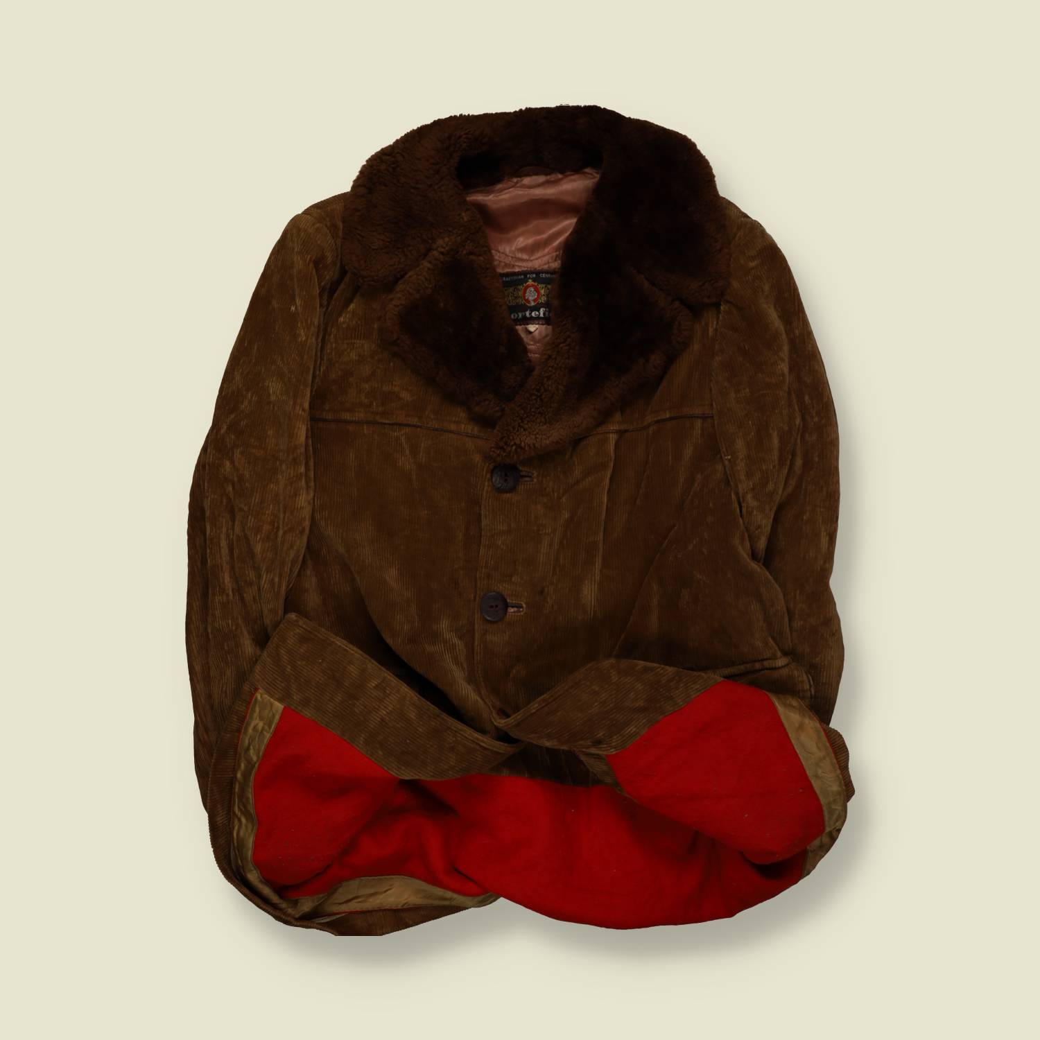 1970s | Cortefiel | Corduroy Coat - L