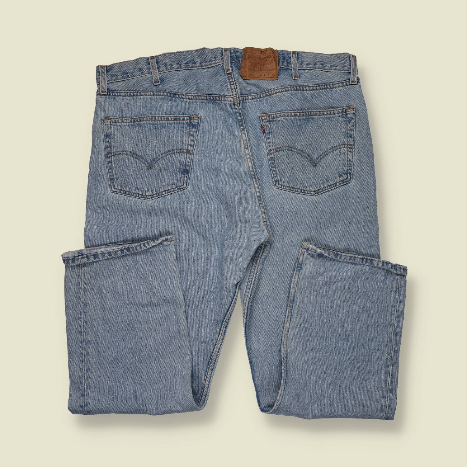1980s–1990s | Levi’s | 501 Jeans | Light Blue Wash | Made In USA - w41