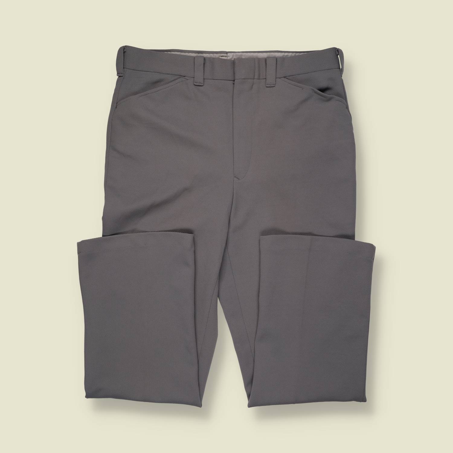 1970s | Kings Road | Trousers | Grey - w32