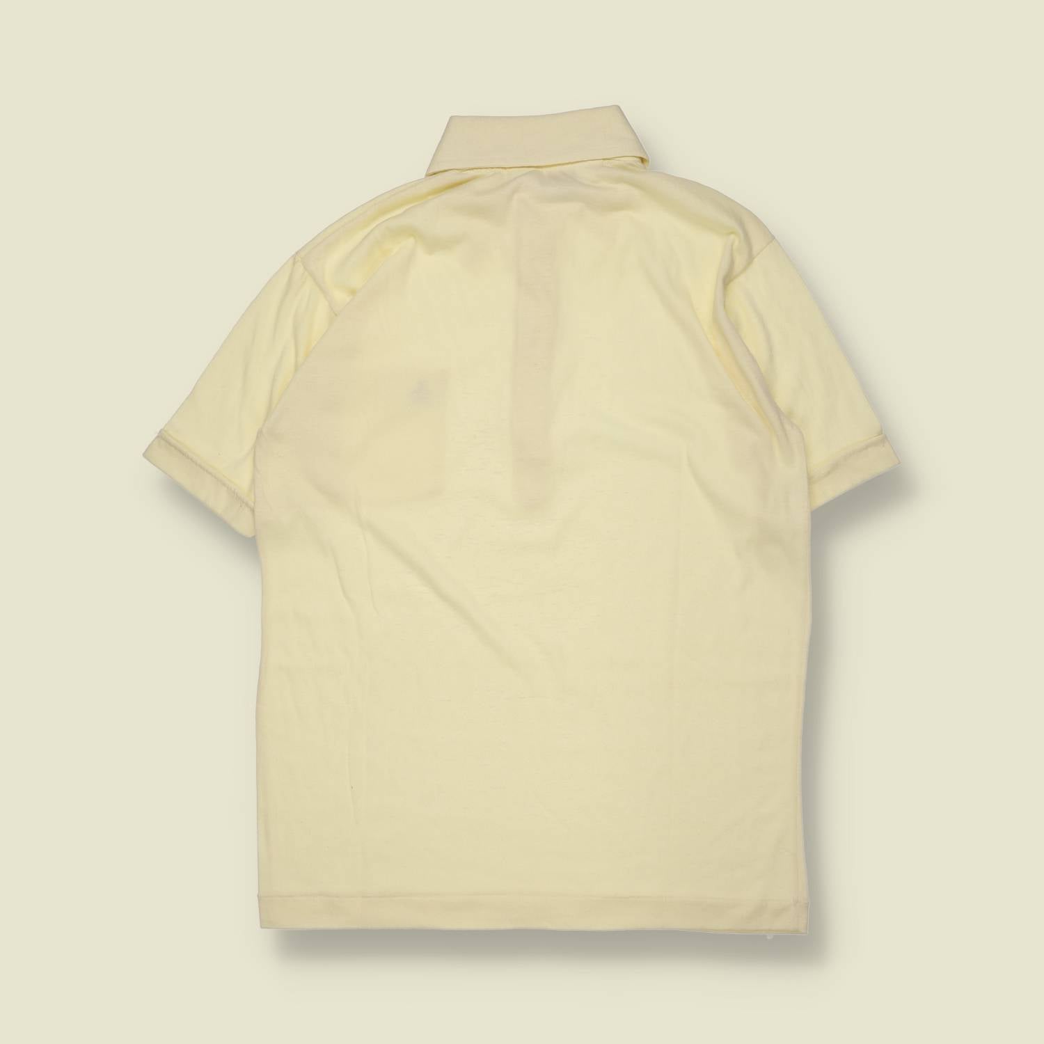 1970s | Grand Slam | Polo Shirt | Cream - XS