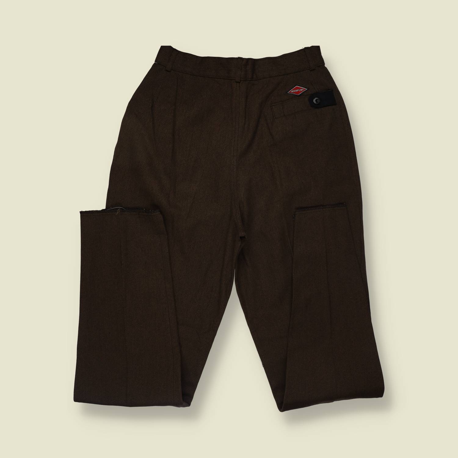 1980s | Wampum | Trousers | Brown - w28