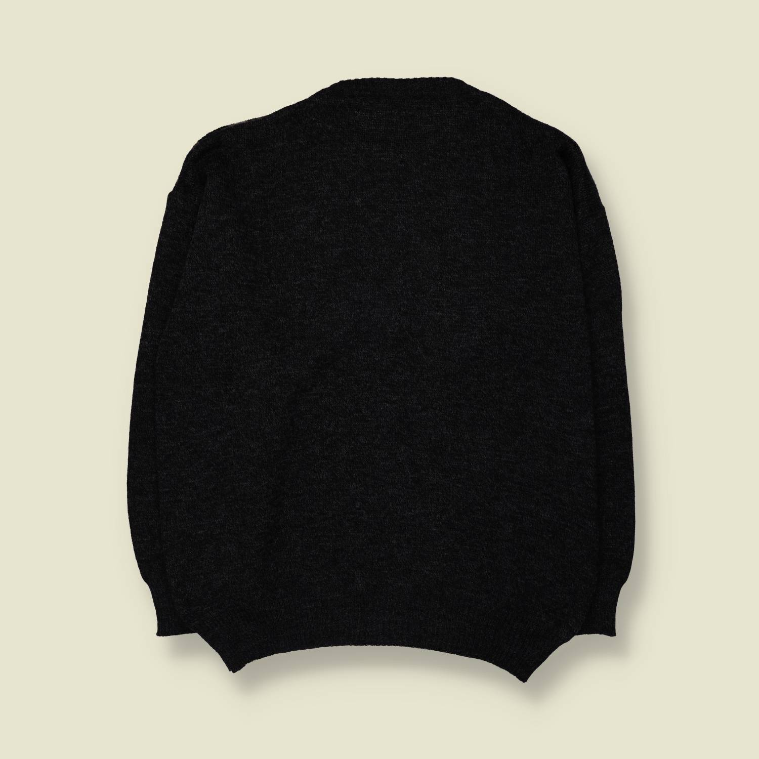 1980s | Knit | Black - 3XL