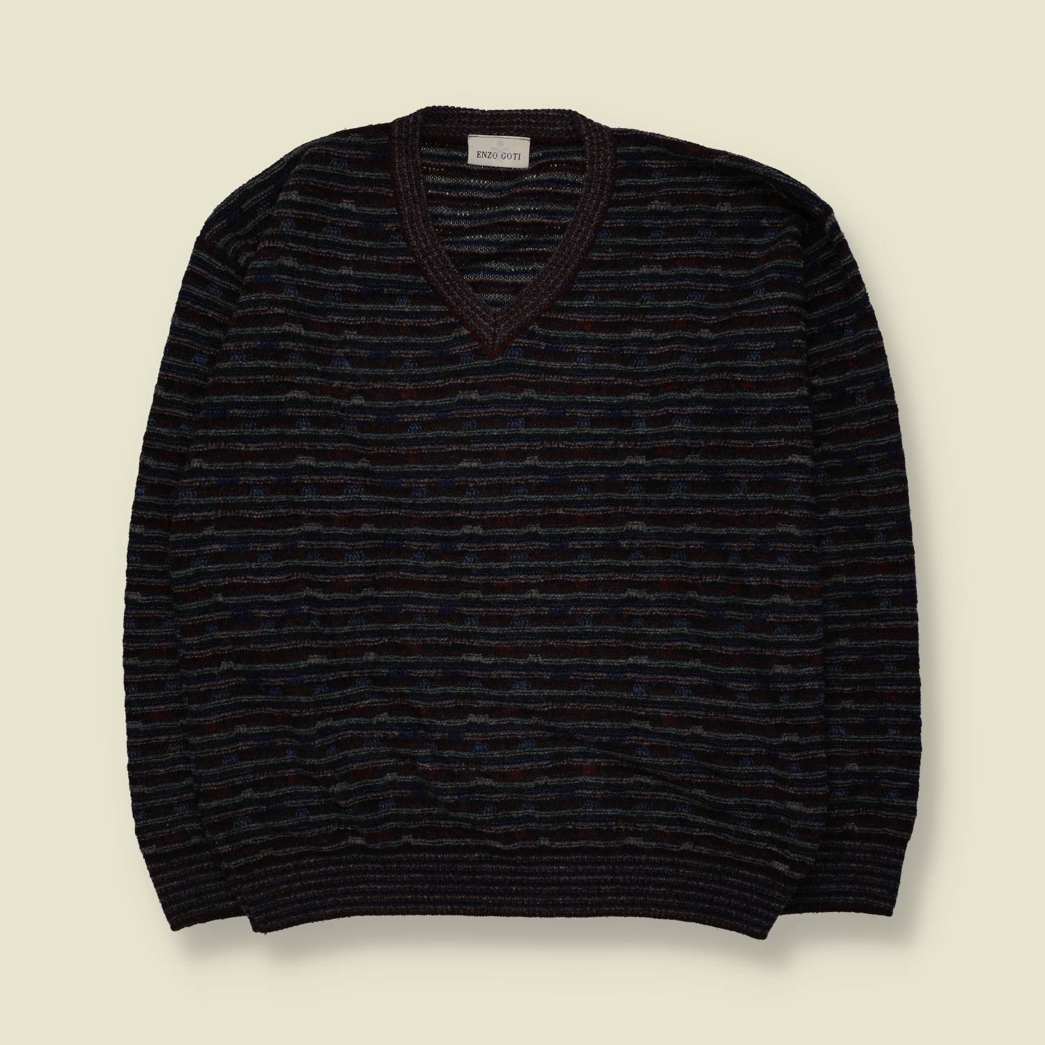1980s | Enzo Goti | Knit | Multi - L