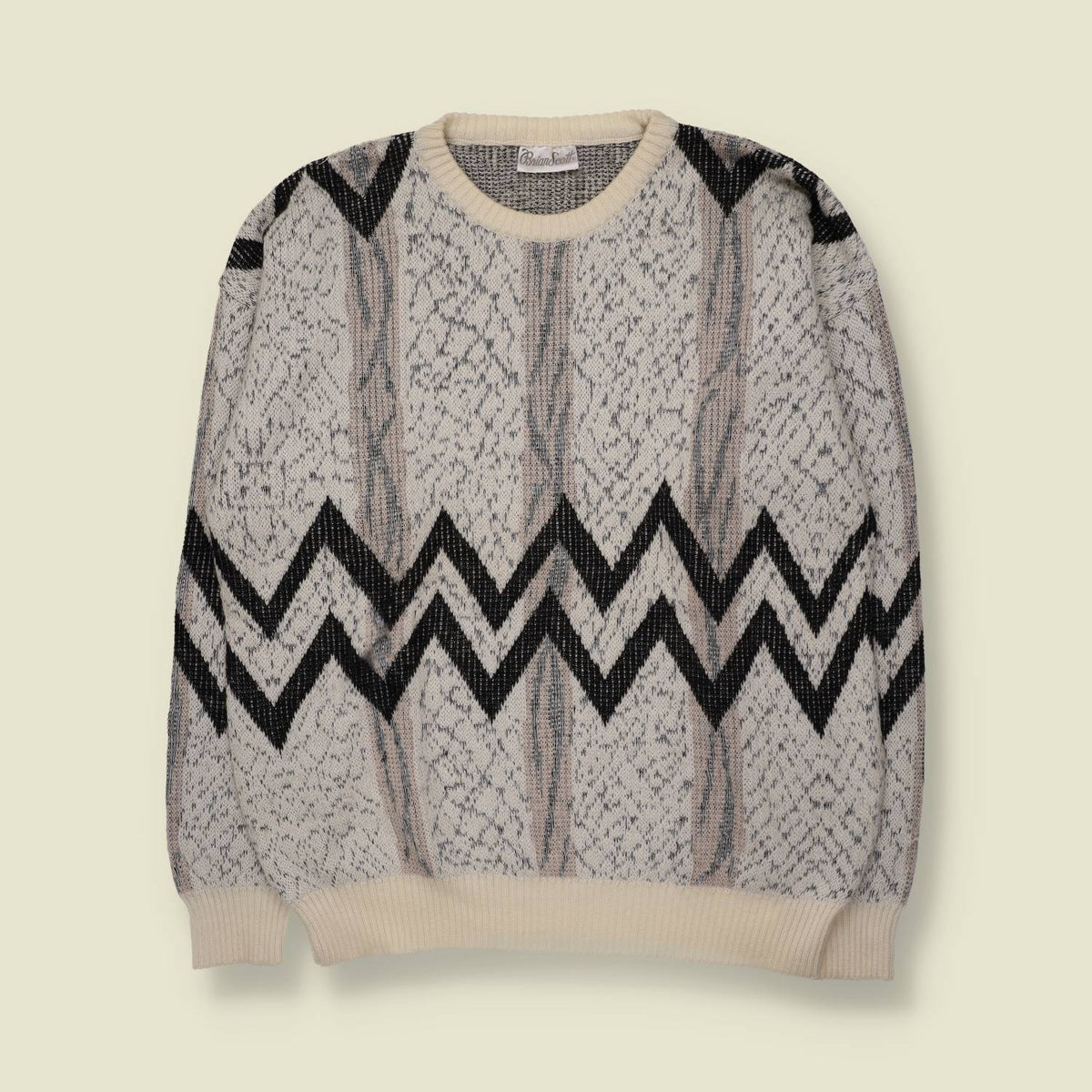 1980s | Brian Scott | Knit | Cream - L