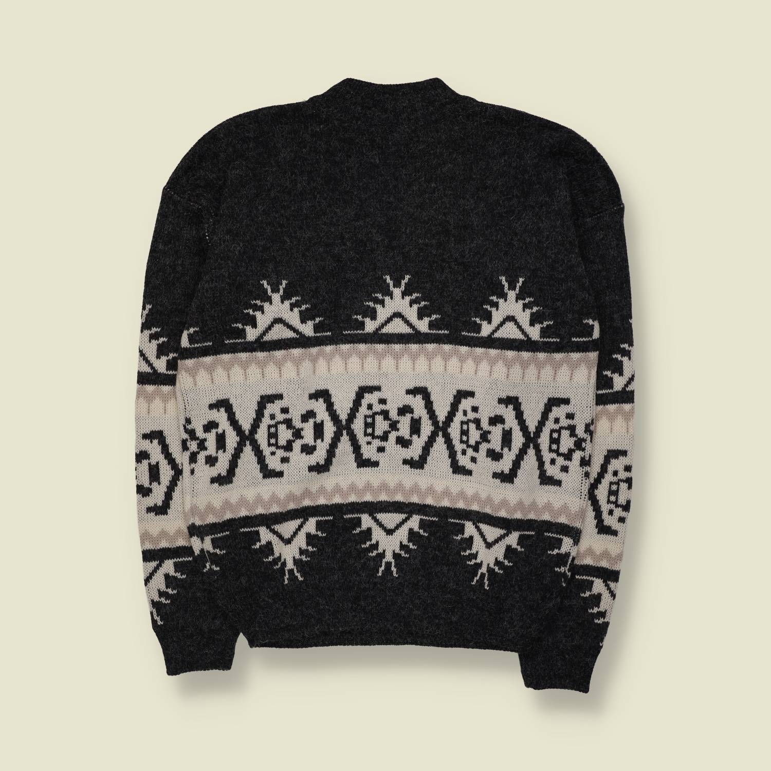 1980s | Maple Leaf Canada | Knit | Grey - M