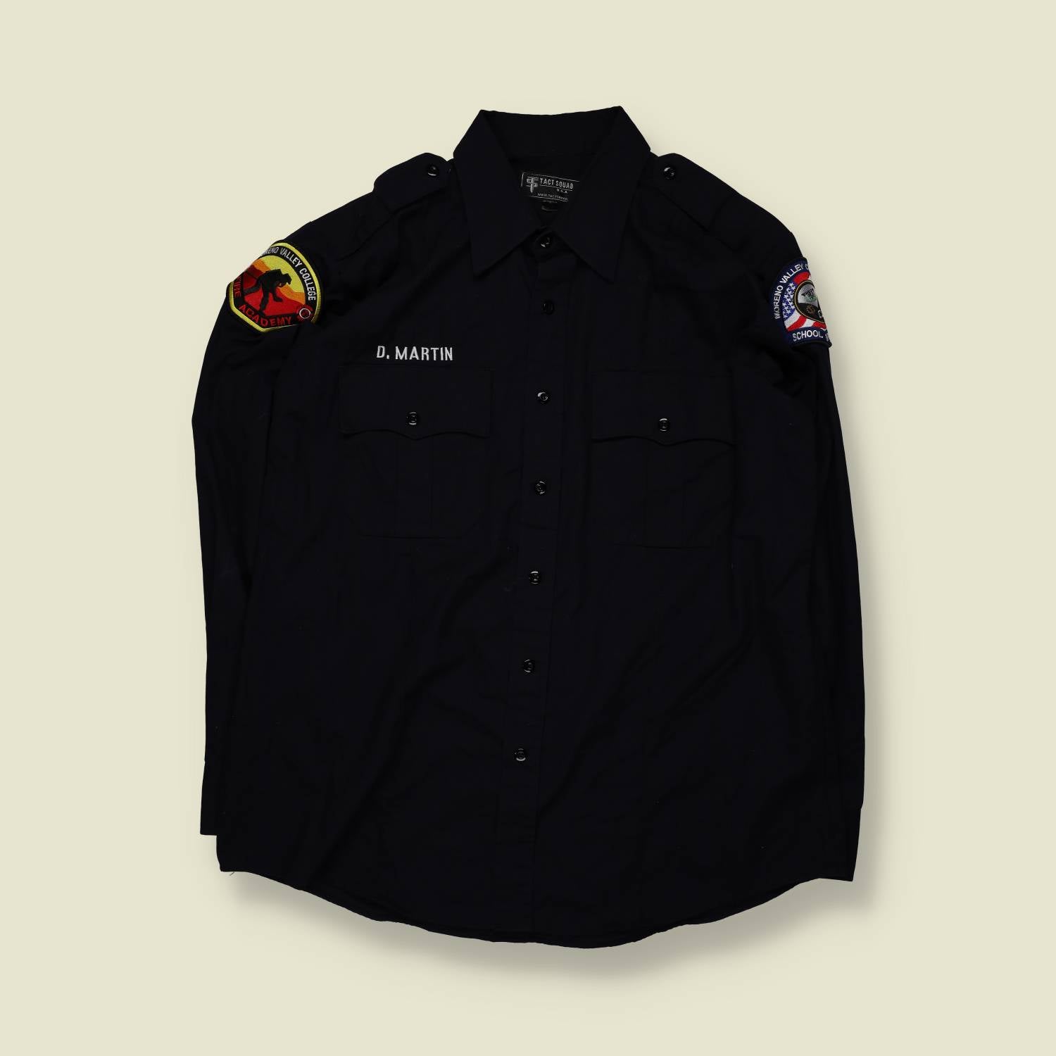 1990s–2000s | Fire Academy | Uniform Shirt – XXL