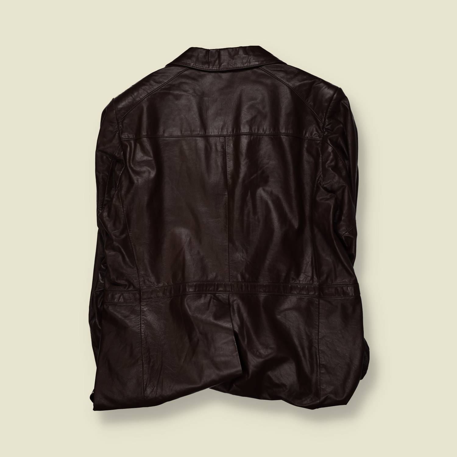 1970s | London Fog | Leather Coat – XXXL