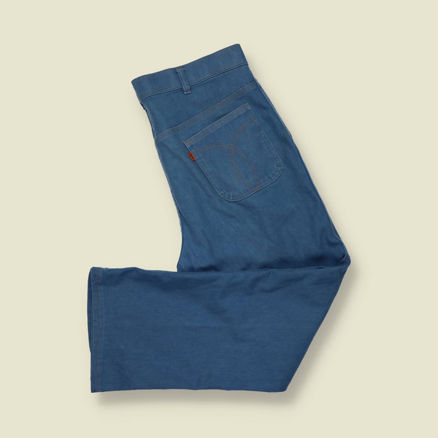 1970s | Levi’s | Orange Tab | Flare jeans | Soft blue - w36