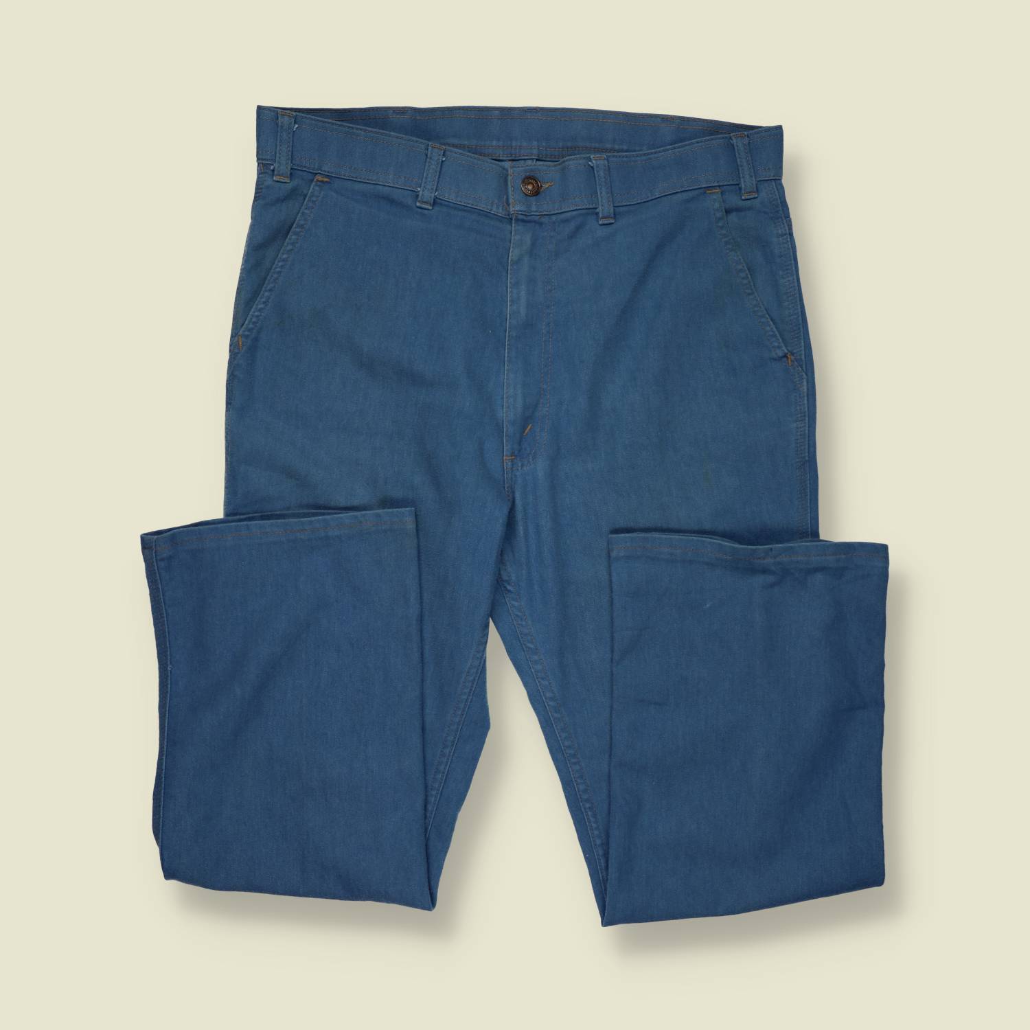 1970s | Levi’s | Orange Tab | Flare jeans | Soft blue - w36