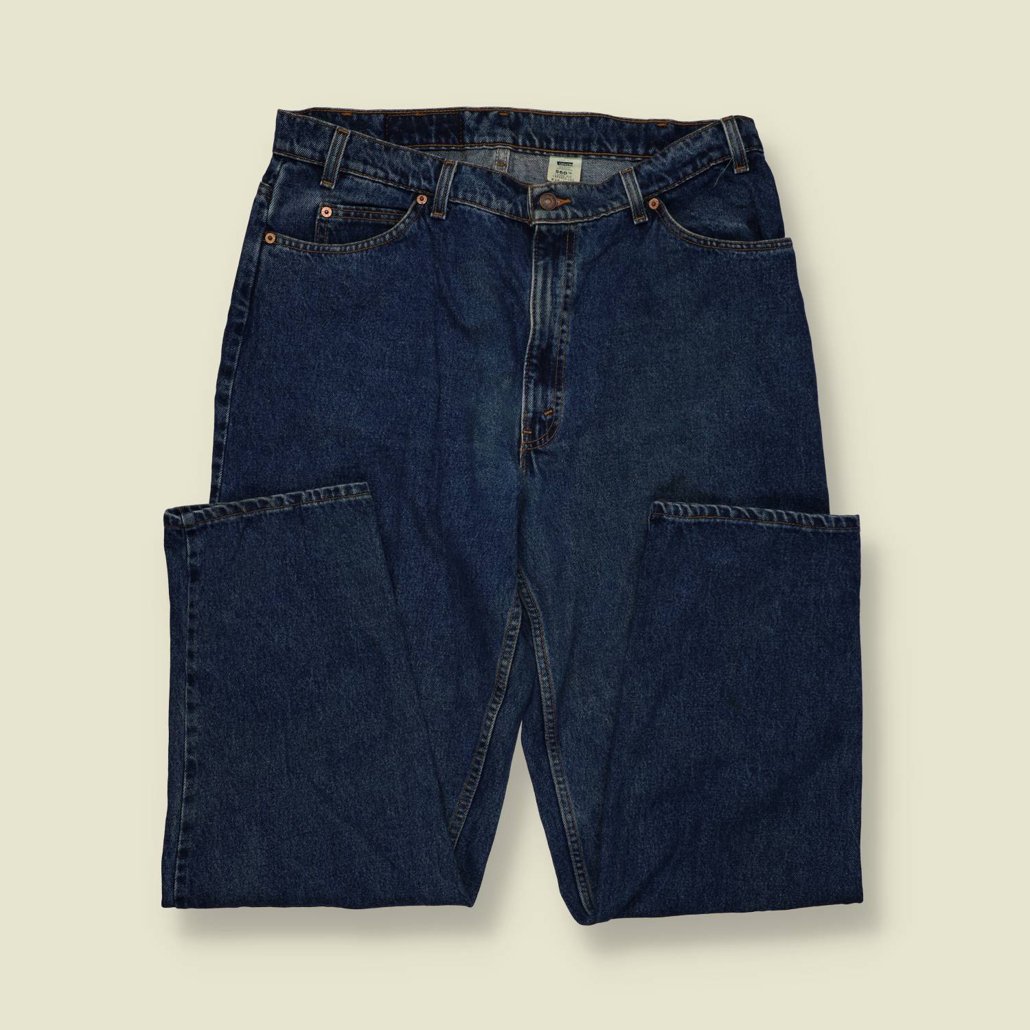 1980s–1990s | Levi’s | Orange Tab | 560 Jeans | Made In USA - w36