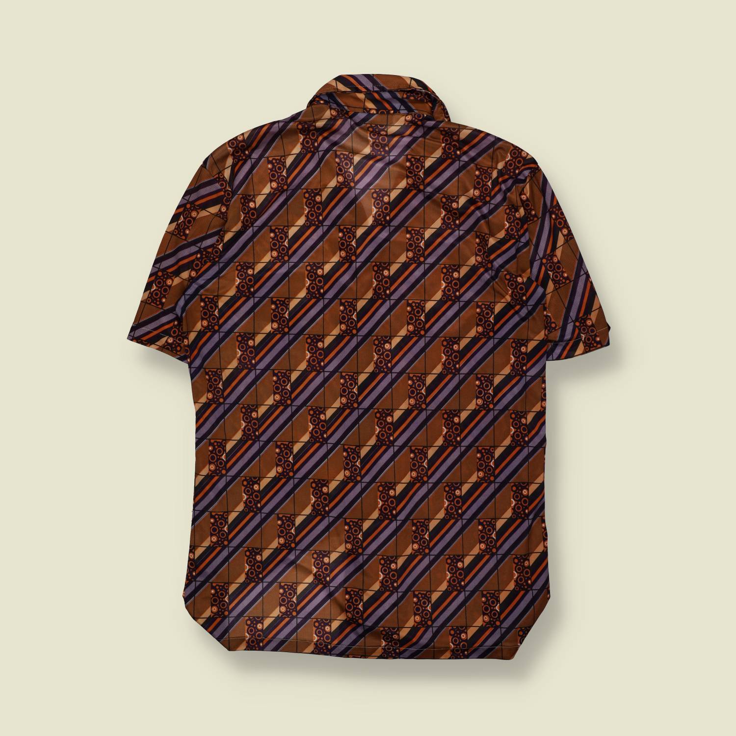 1970s | Geo Print Shirt – M