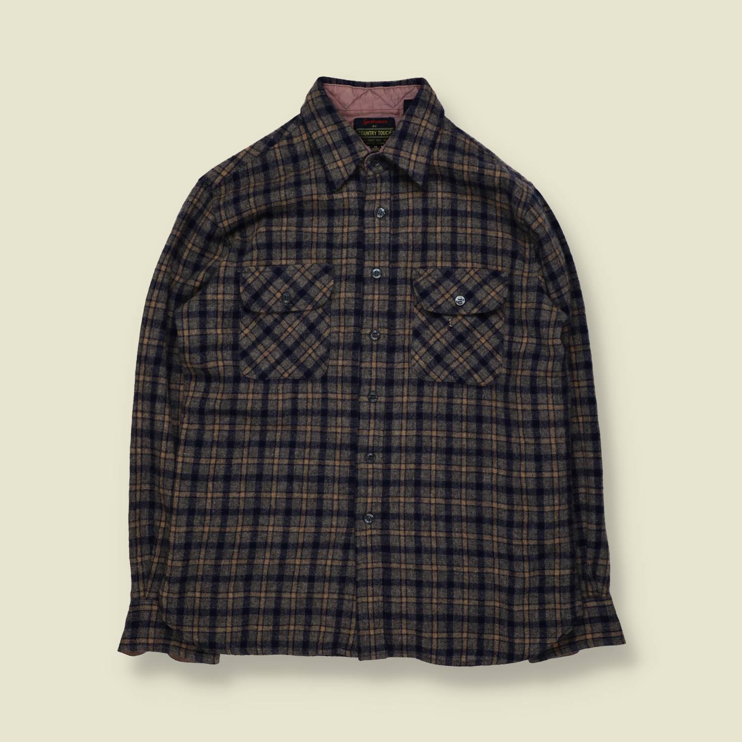 1970s | Country Touch | Wool Blend Overshirt – M