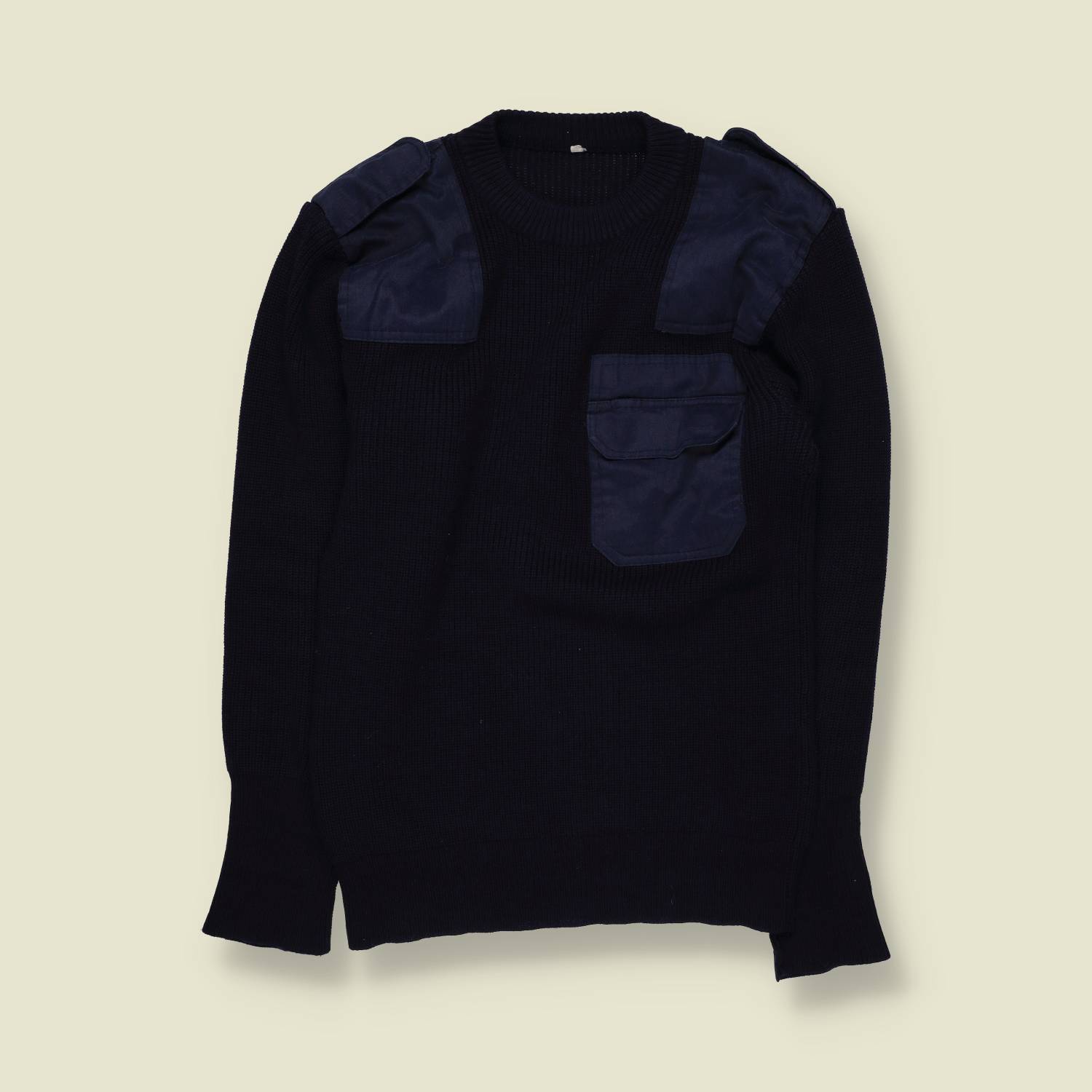 1990s | Military Jumper | Navy – S
