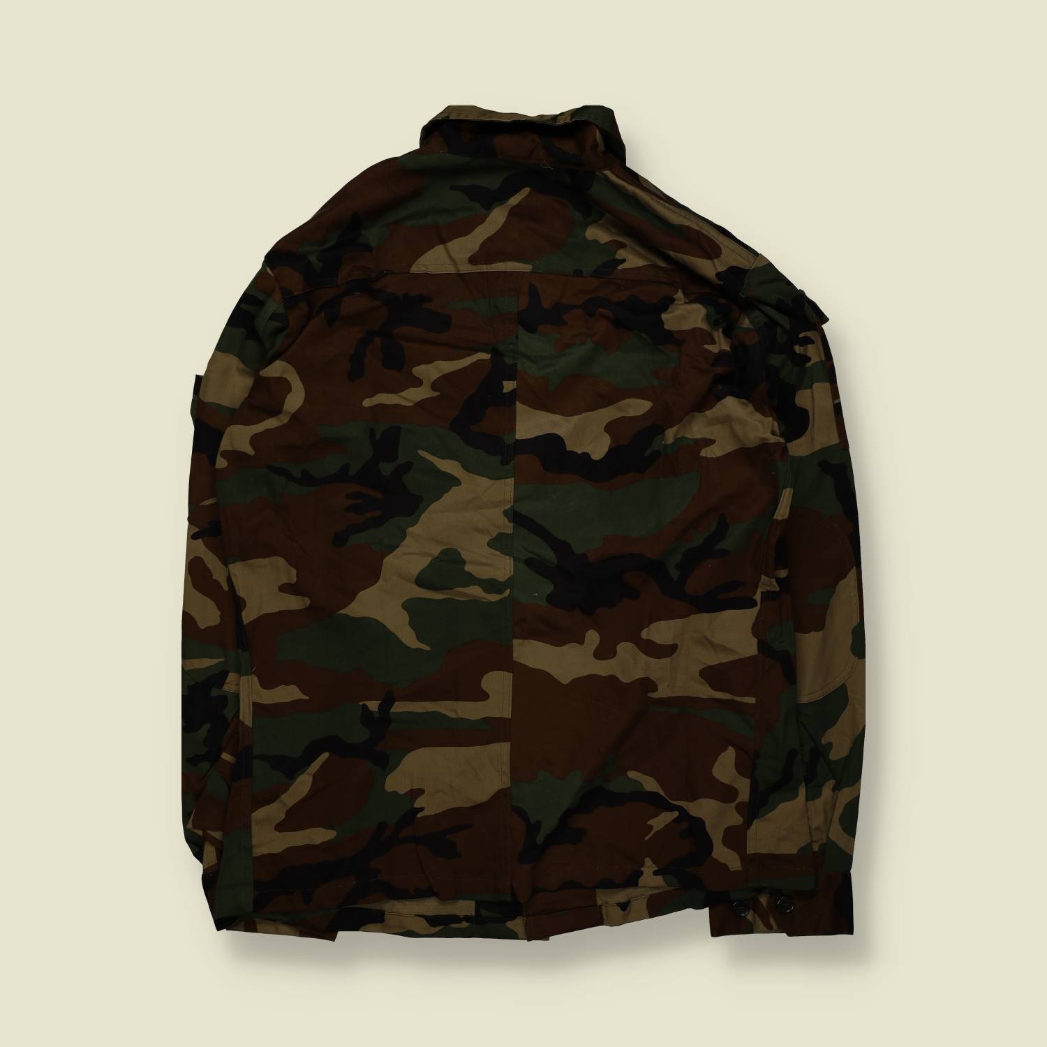 2001 | Italian Army | Roma 90 Woodland Combat Jacket | Camouflage – L