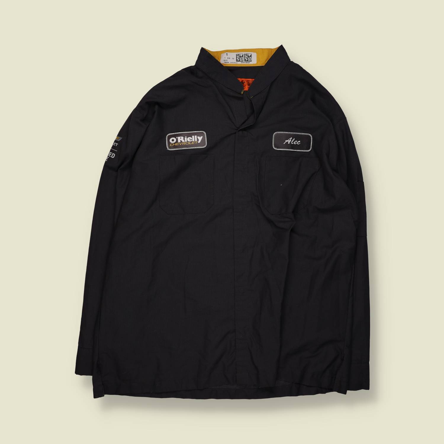 1990s–2000s | Cintas | Chevrolet Dealership Work Shirt – XXXL