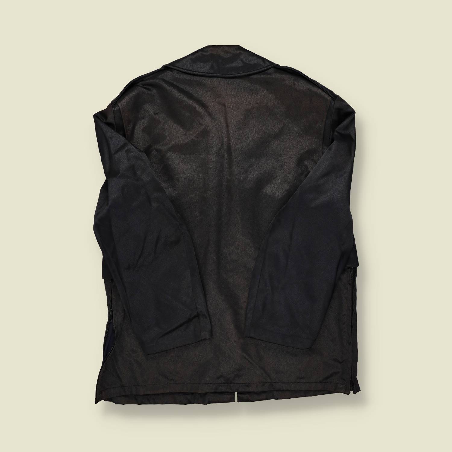 Early 1980s | Blauer / Golden Fleece | U.S. Police Patrol Jacket – Black Satin - M