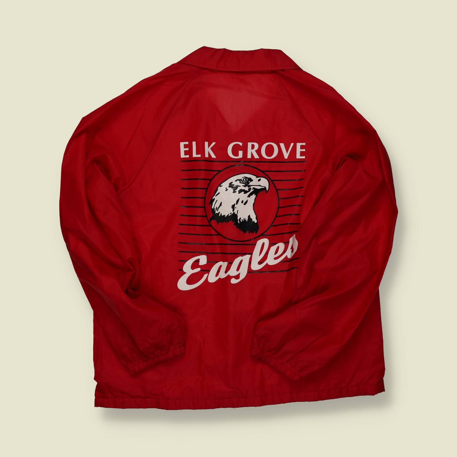 1970s | Auburn | Elk Grove Eagles Coaches Jacket – Red - M