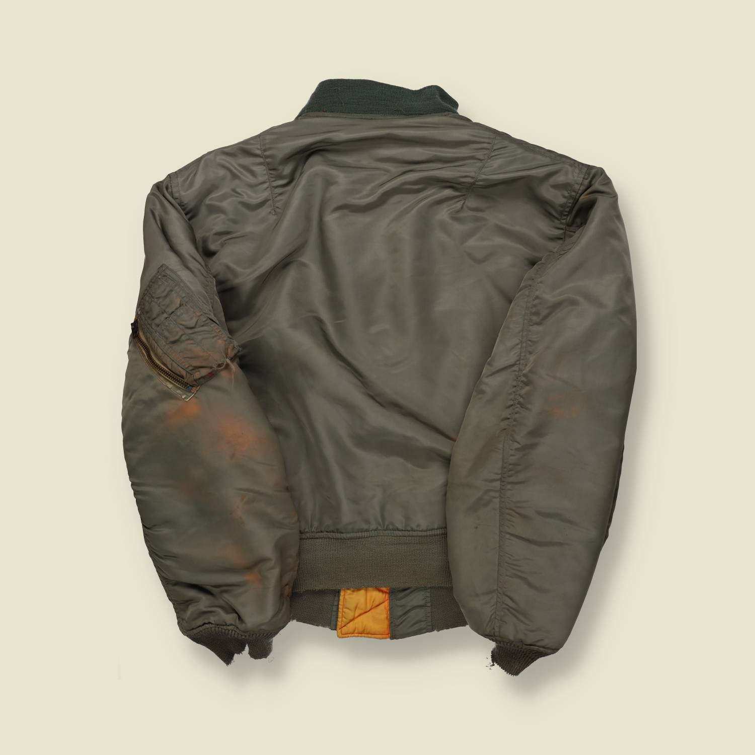 1960s | USAF | MA-1 Flight Jacket – “S. Robert Silverton” Named - S/M
