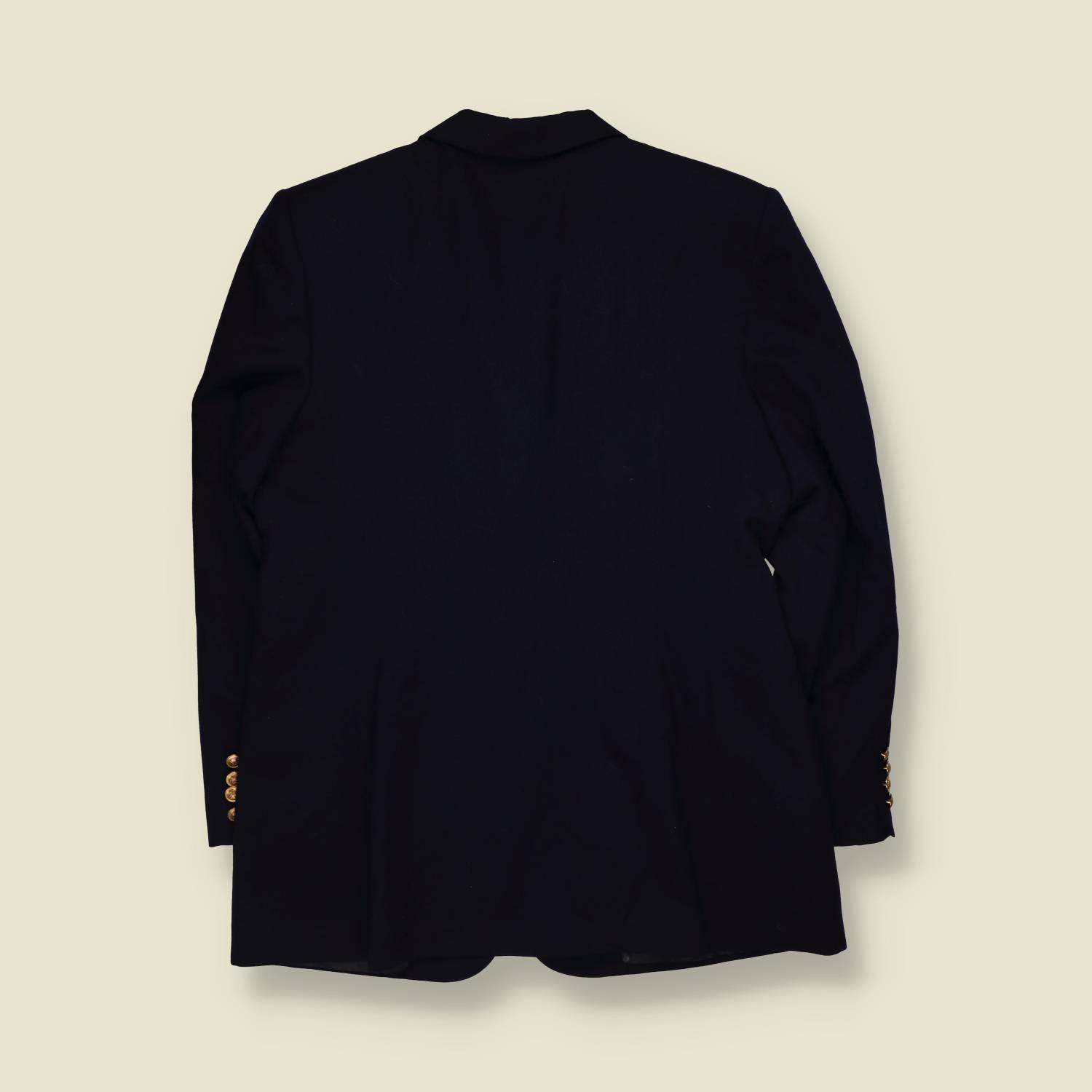 1990s | Ralph Lauren | Wool Blazer | Navy - 16