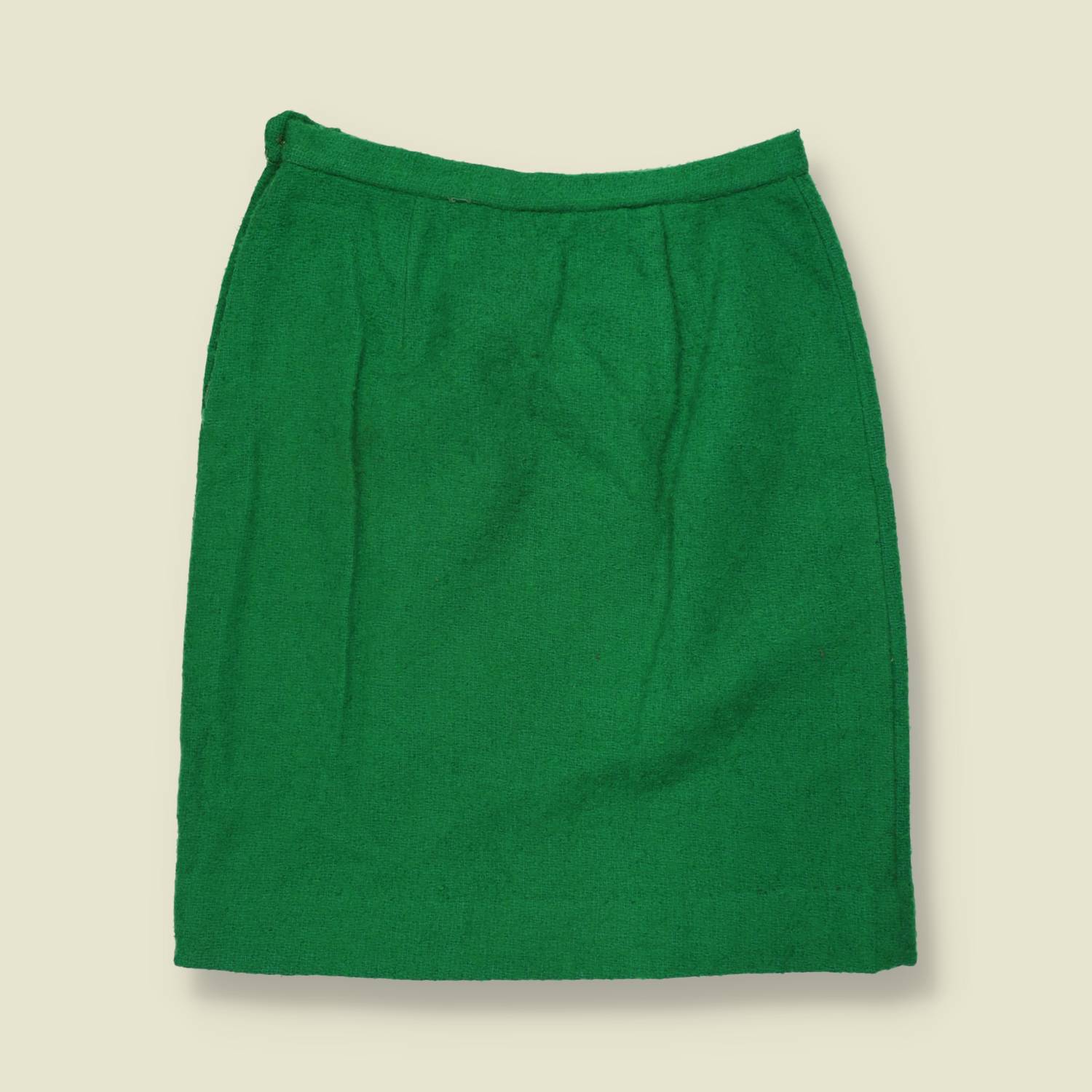 1960s | Pencil Skirt | Green - w28