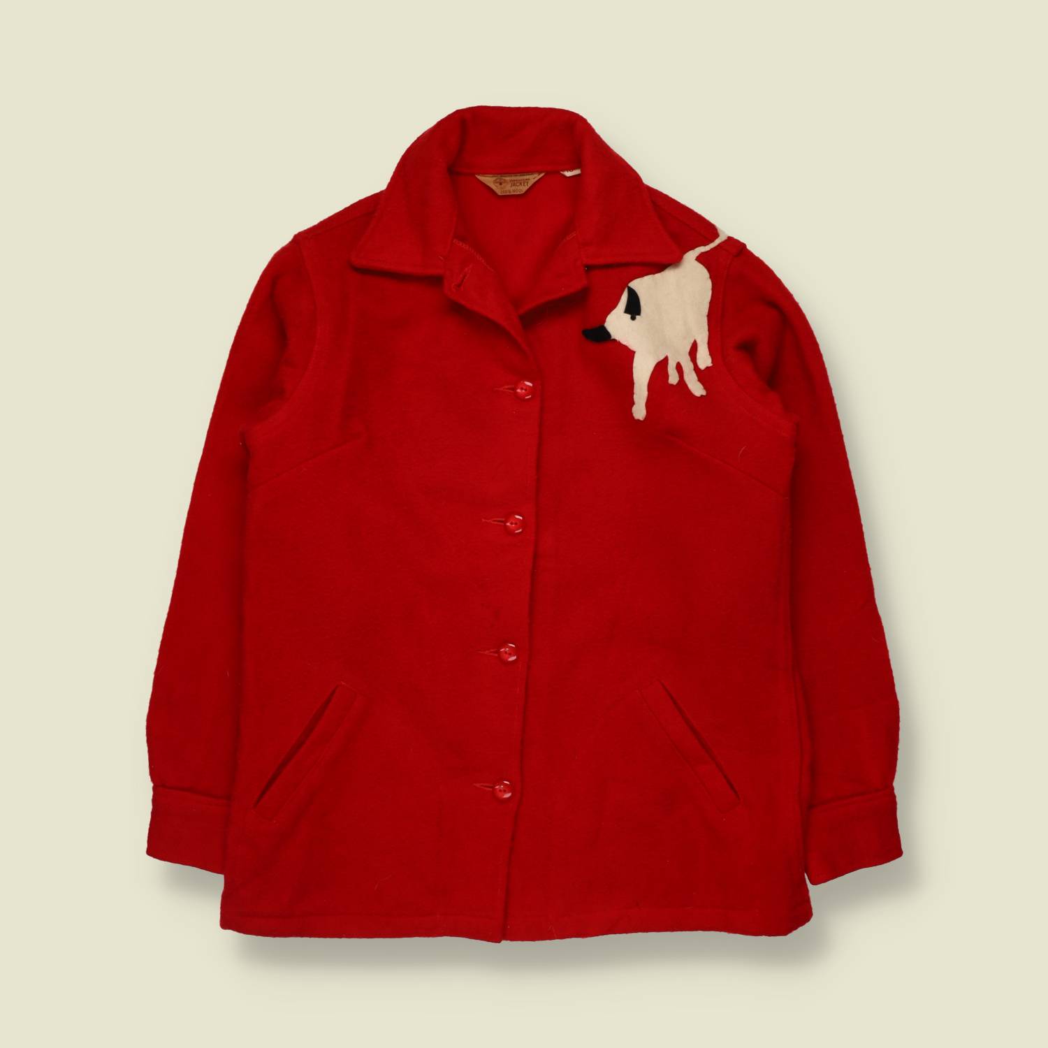 1950s | Boy Scouts Of America | Wool Shirt Jacket | Red - 12