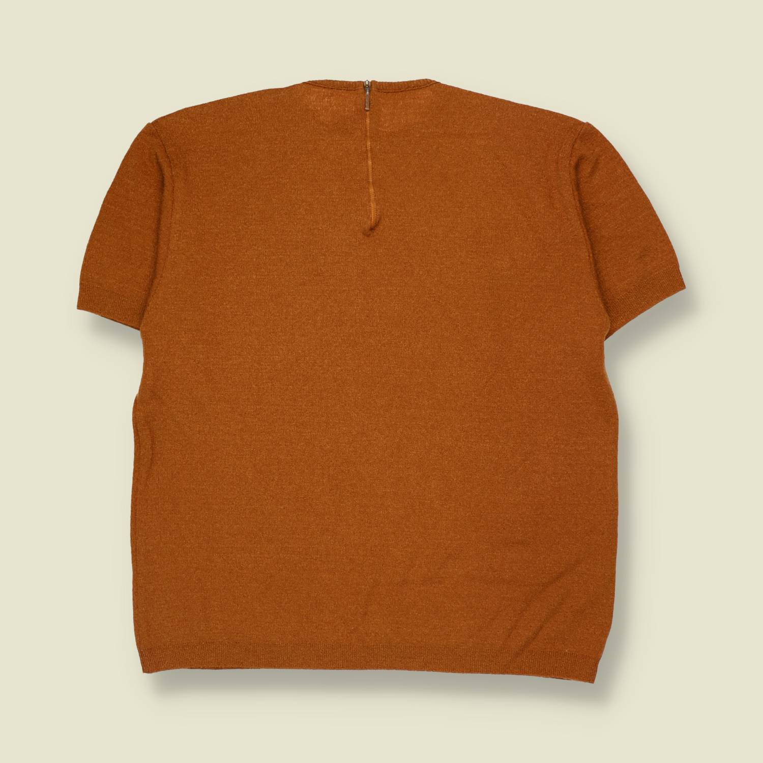 1970s | Knit Top | Rust Brown - 8