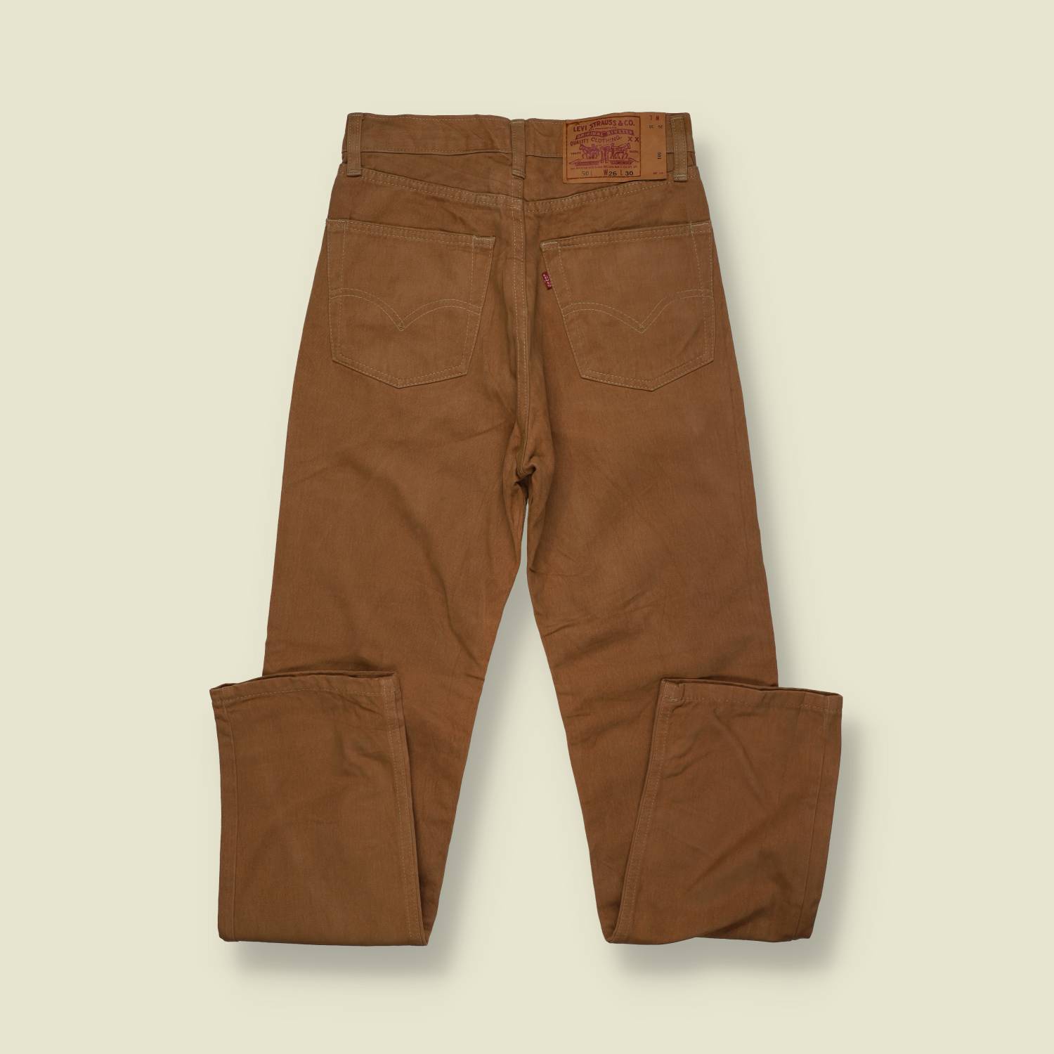 1980s–1990s | Levi’s | 501 Jeans – Made in USA (Brown) - w26