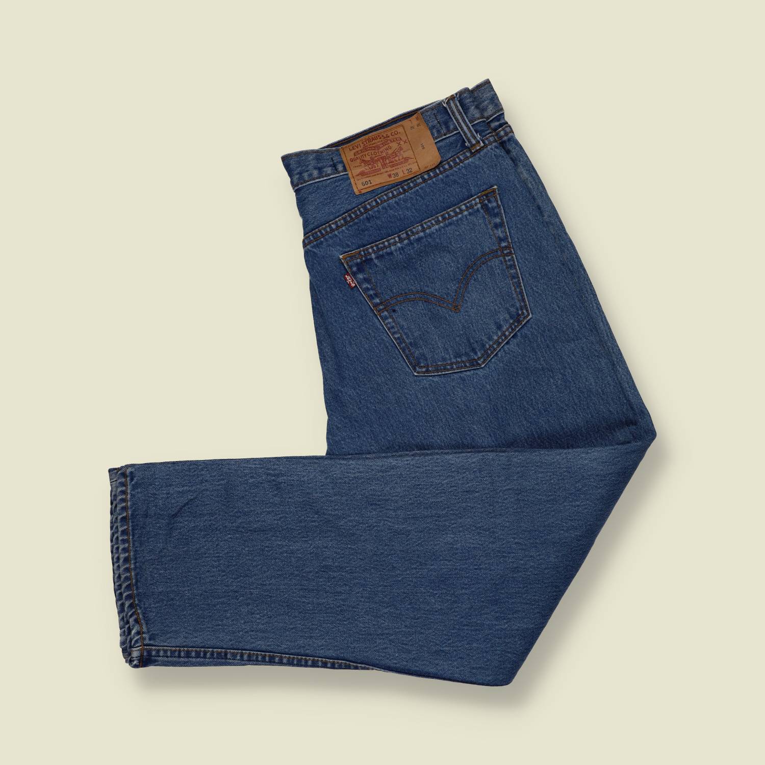 1980s–1990s | Levi’s | 501 Jeans – Made in USA (Deep Blue) - w36